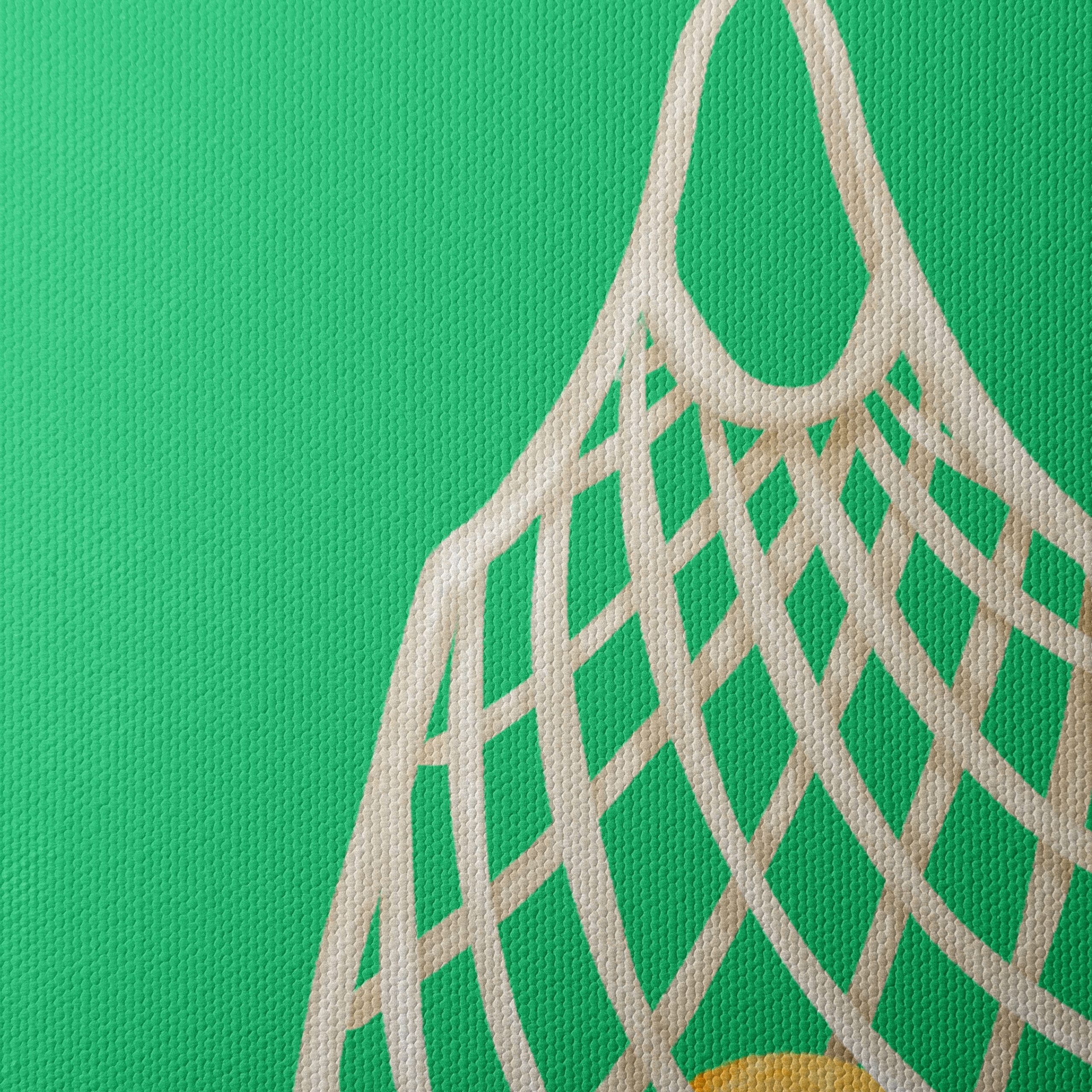 Whimsical Shopping Bag with Oranges Art - Image 4