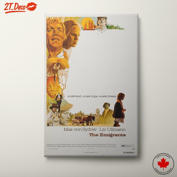 The Emigrants Movie Art Featuring Iconic Characters