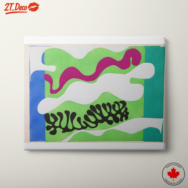 Vibrant Abstract Shapes in Contemporary Design
