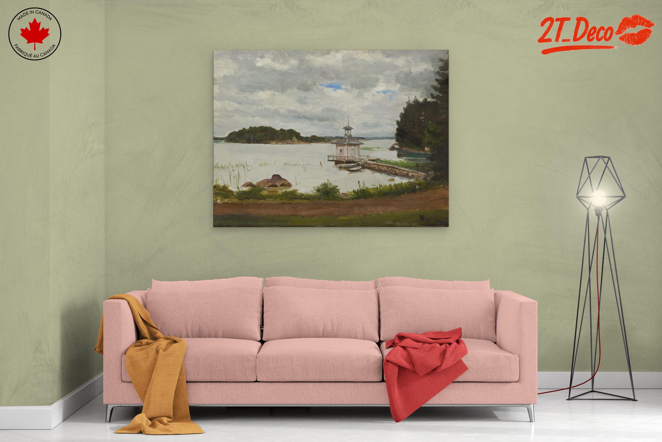 Coastal Landscape Scene with Serenity - Image 2