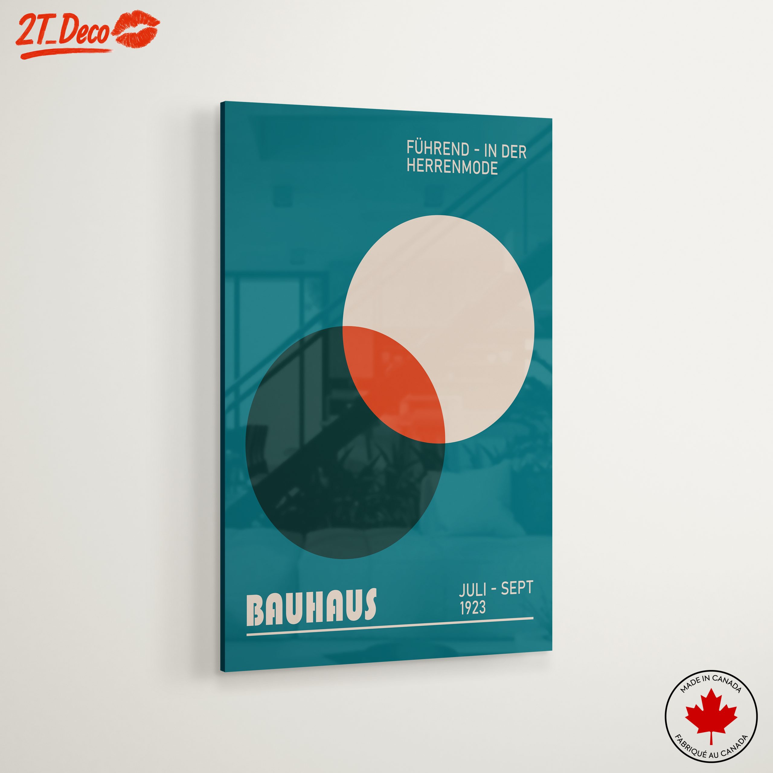 Bauhaus Inspired Geometric Art 7 - Image 6