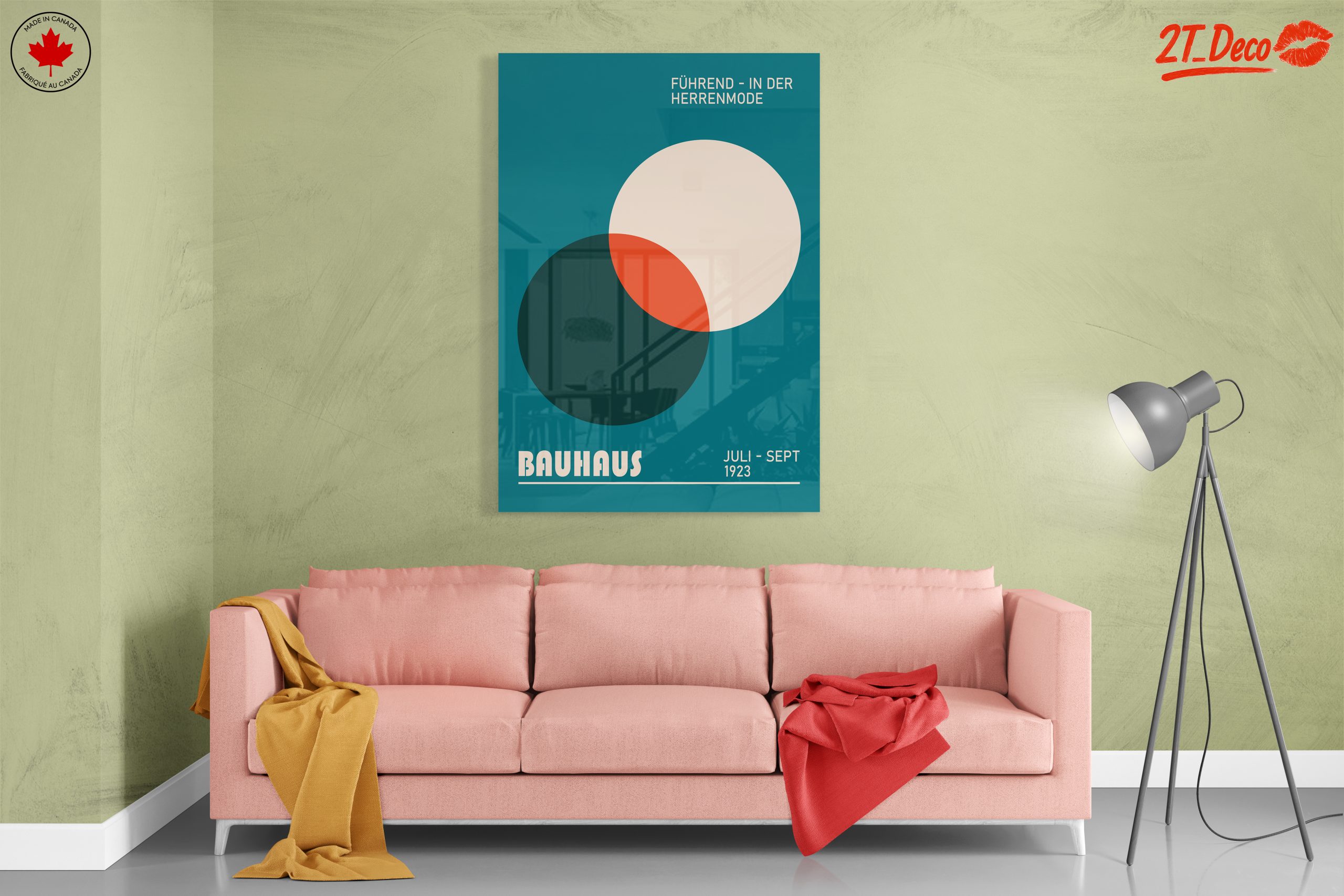 Bauhaus Inspired Geometric Art 7 - Image 7