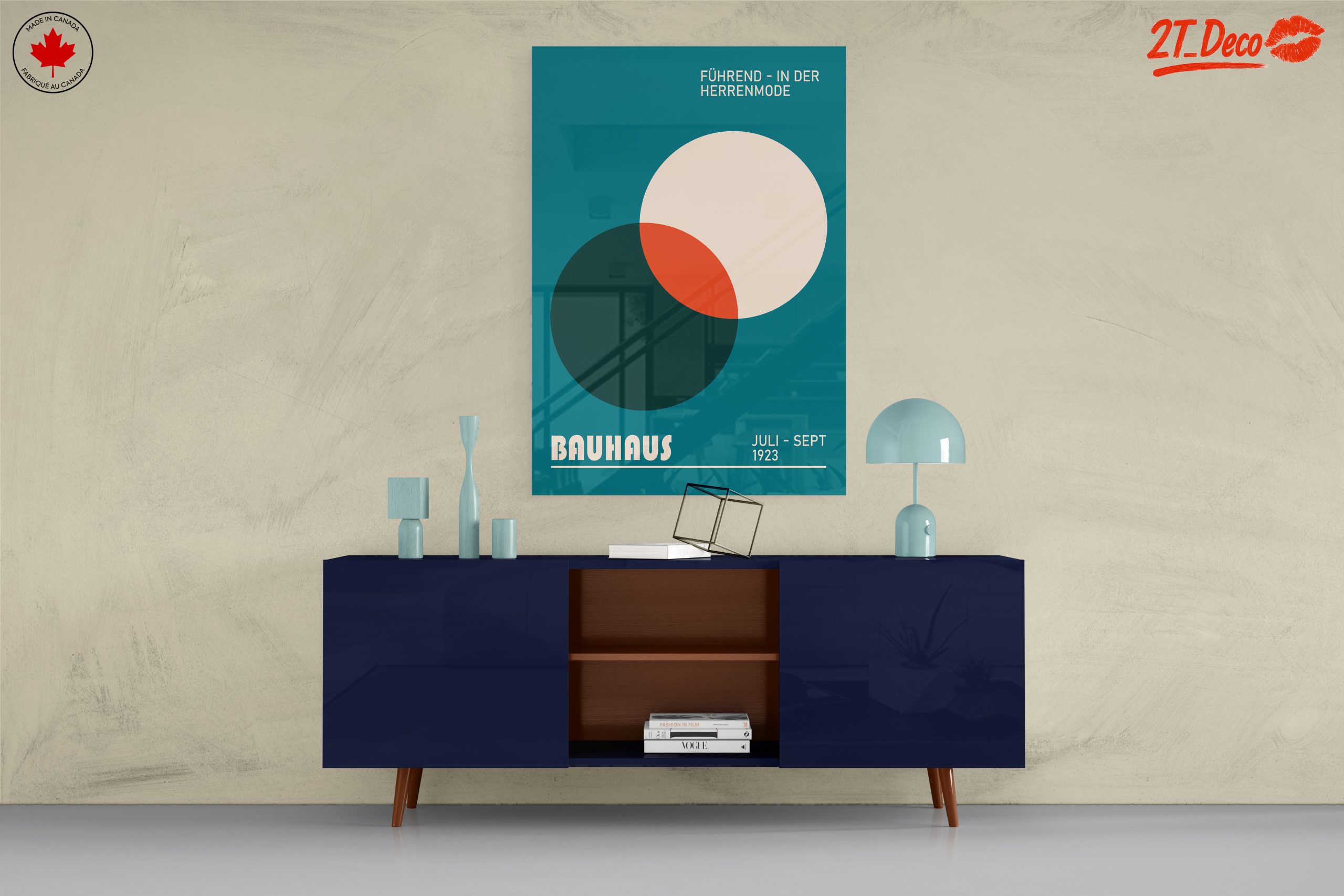 Bauhaus Inspired Geometric Art 7 - Image 8