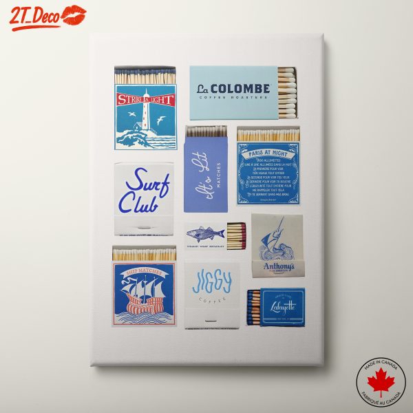 Vintage Matchbook Artwork Collection