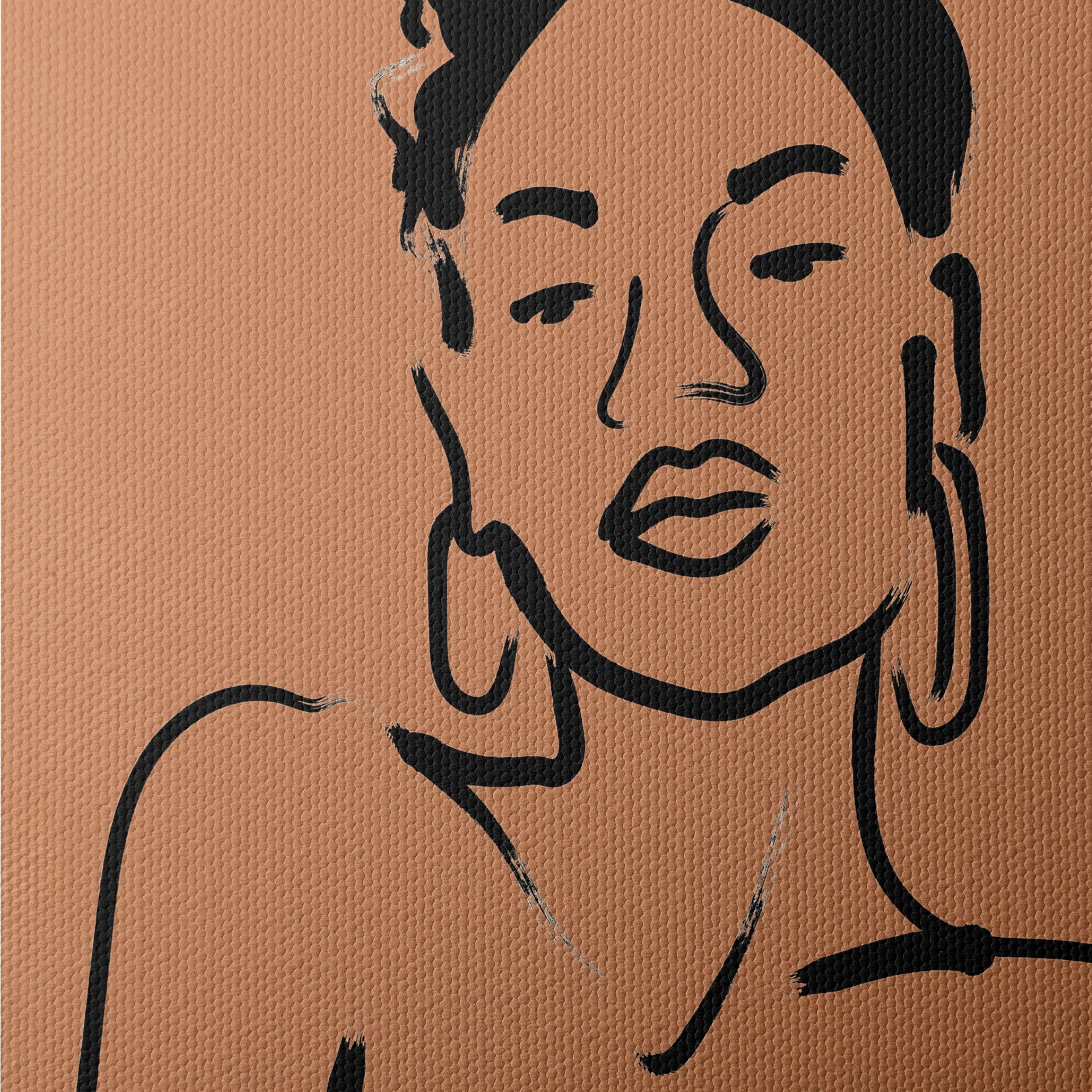 Stylized Contemporary Portrait of Lovers - Image 4