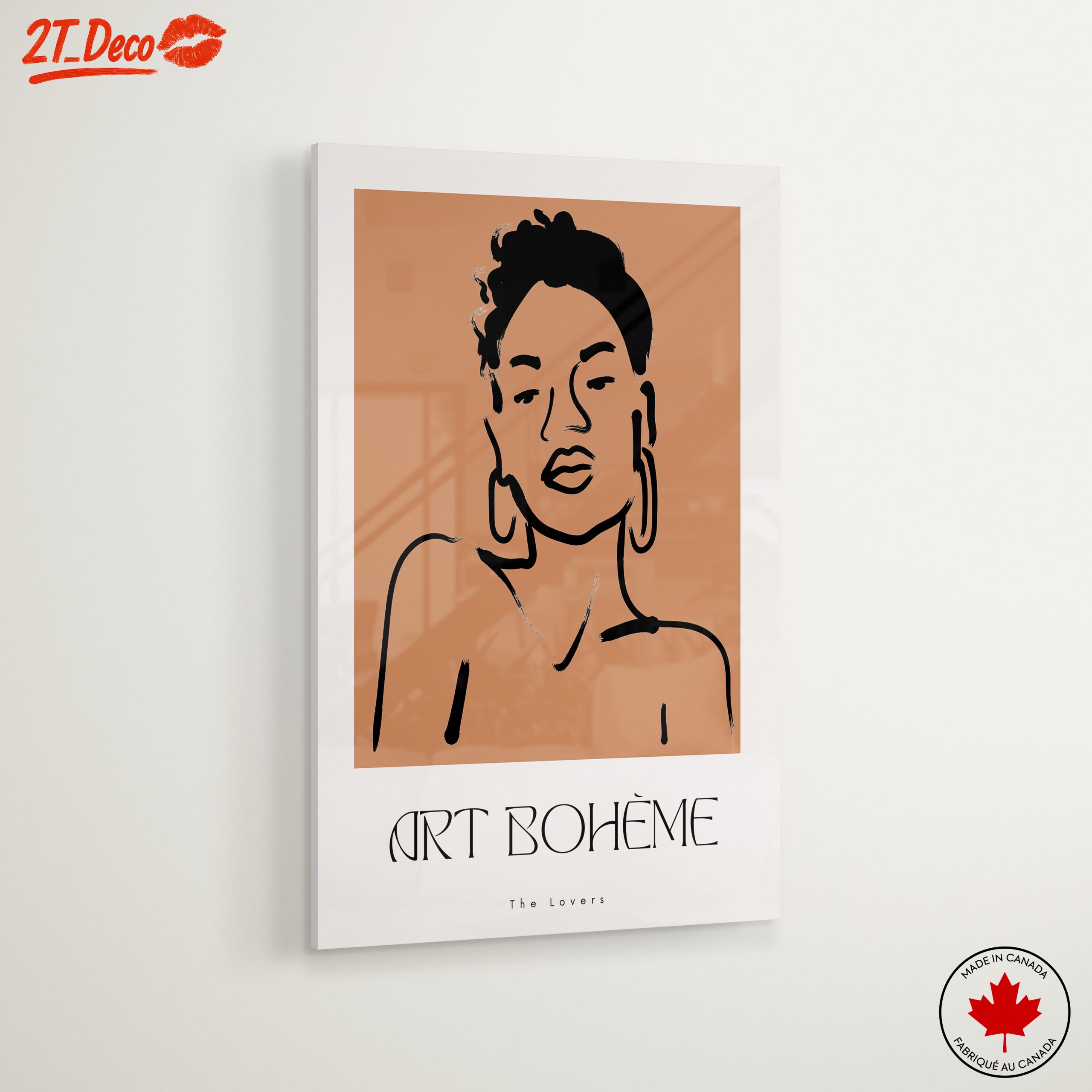 Stylized Contemporary Portrait of Lovers - Image 6