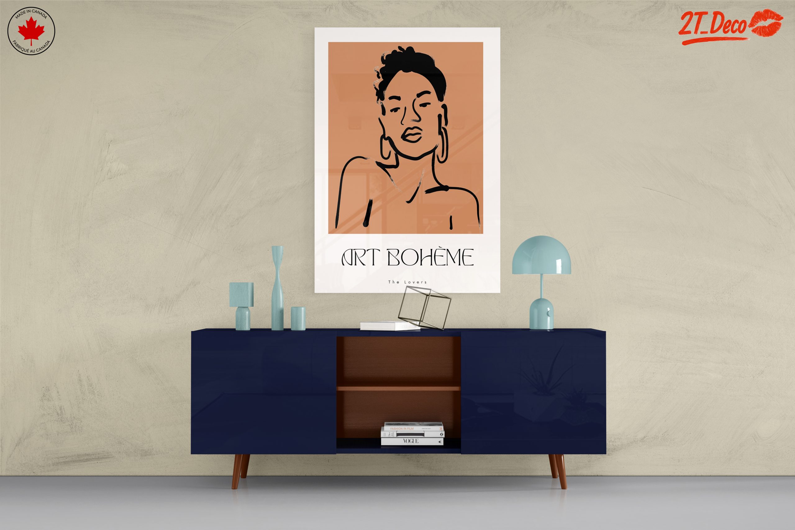 Stylized Contemporary Portrait of Lovers - Image 8