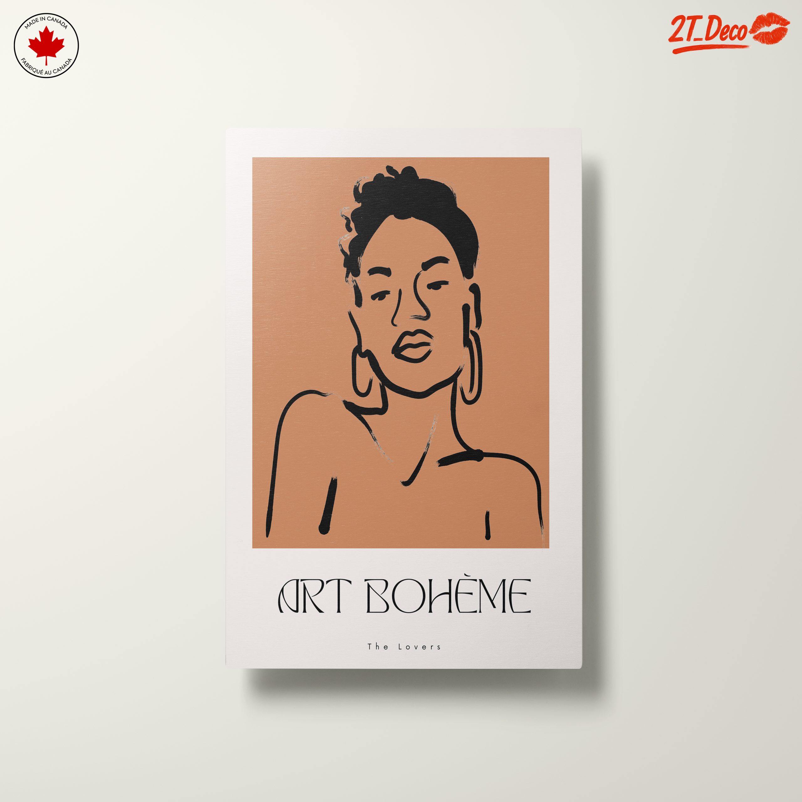 Stylized Contemporary Portrait of Lovers - Image 10