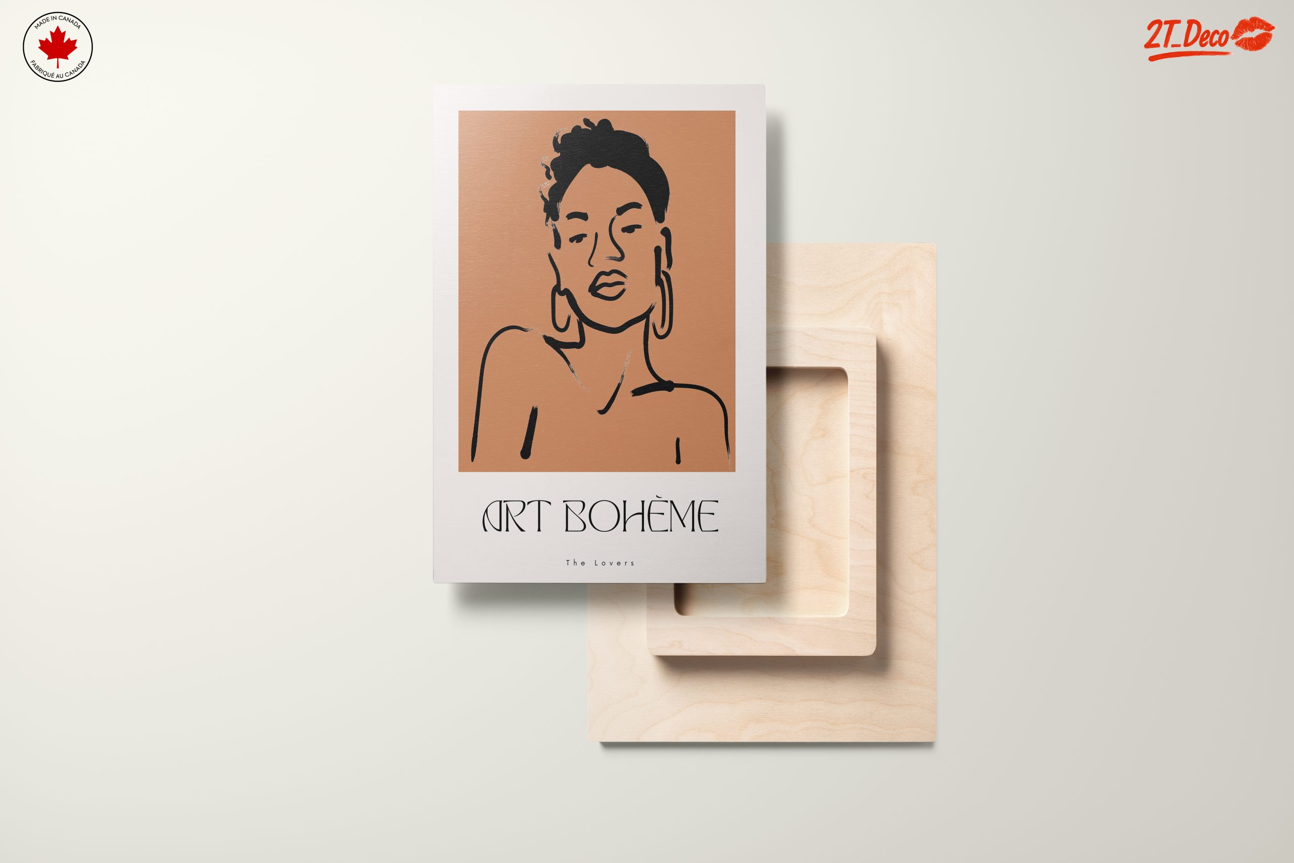 Stylized Contemporary Portrait of Lovers - Image 11