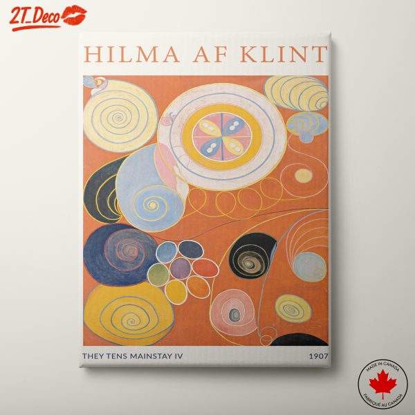 Hilma Af Klint Inspired Abstract Art