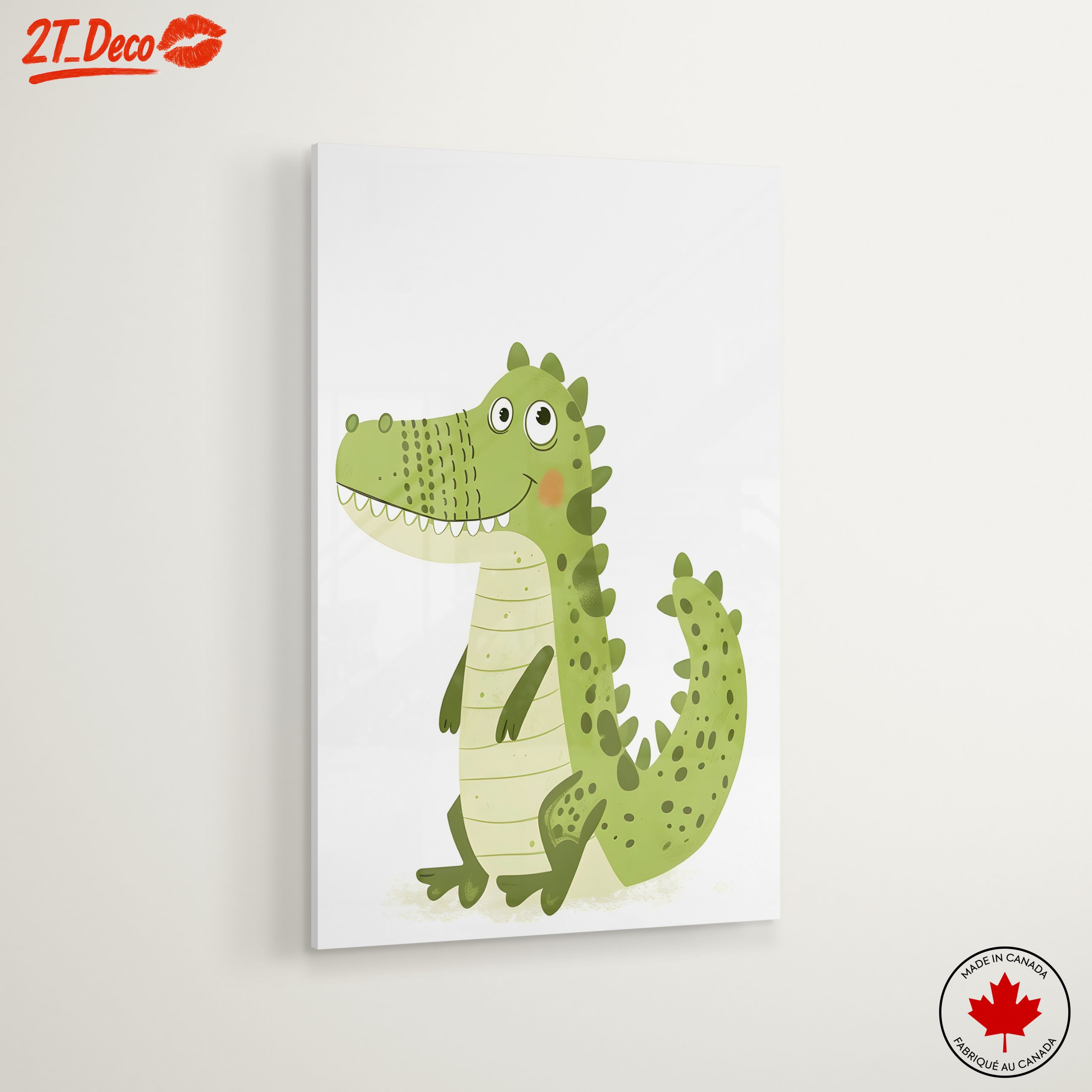 Playful Crocodile Character Art - Image 6