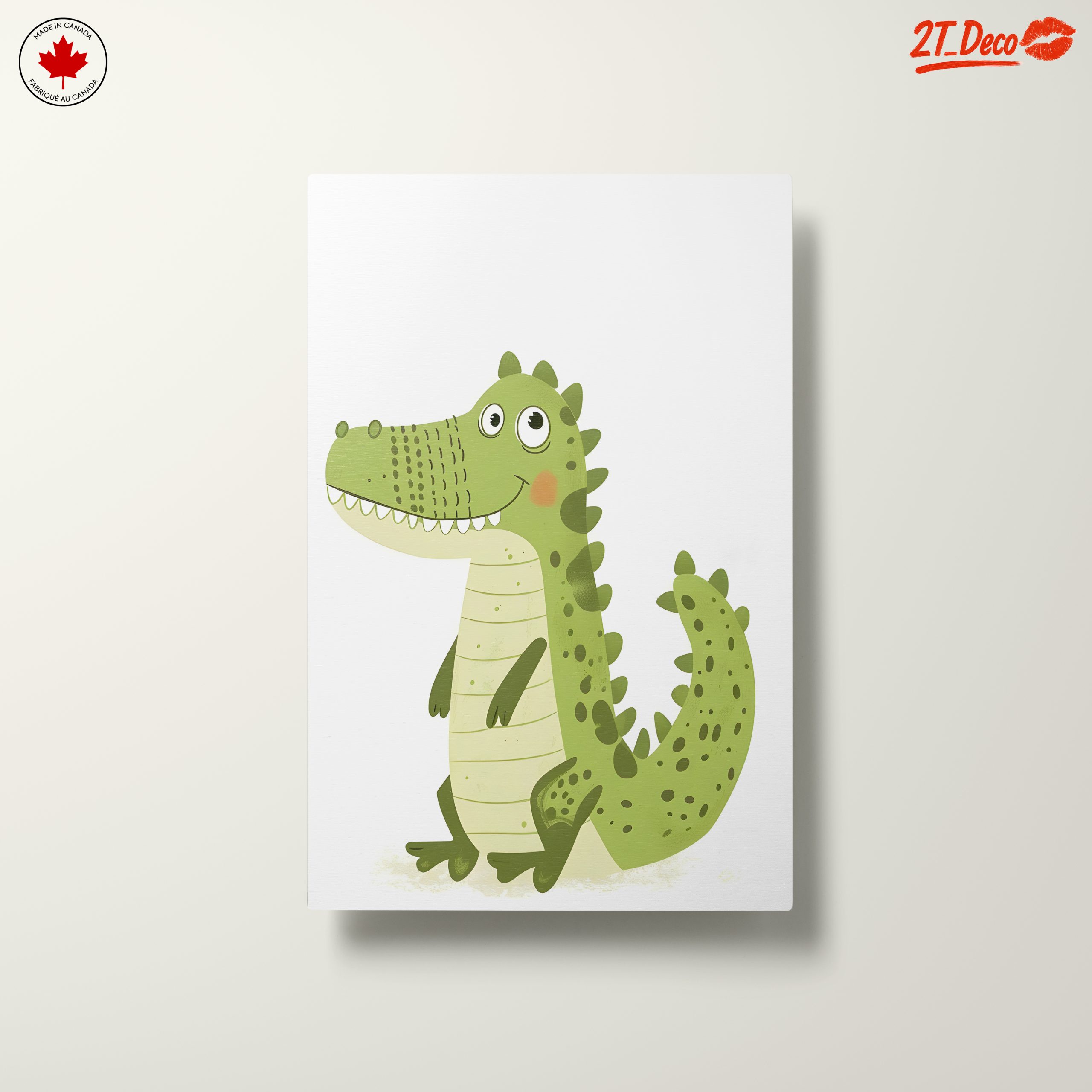 Playful Crocodile Character Art - Image 10