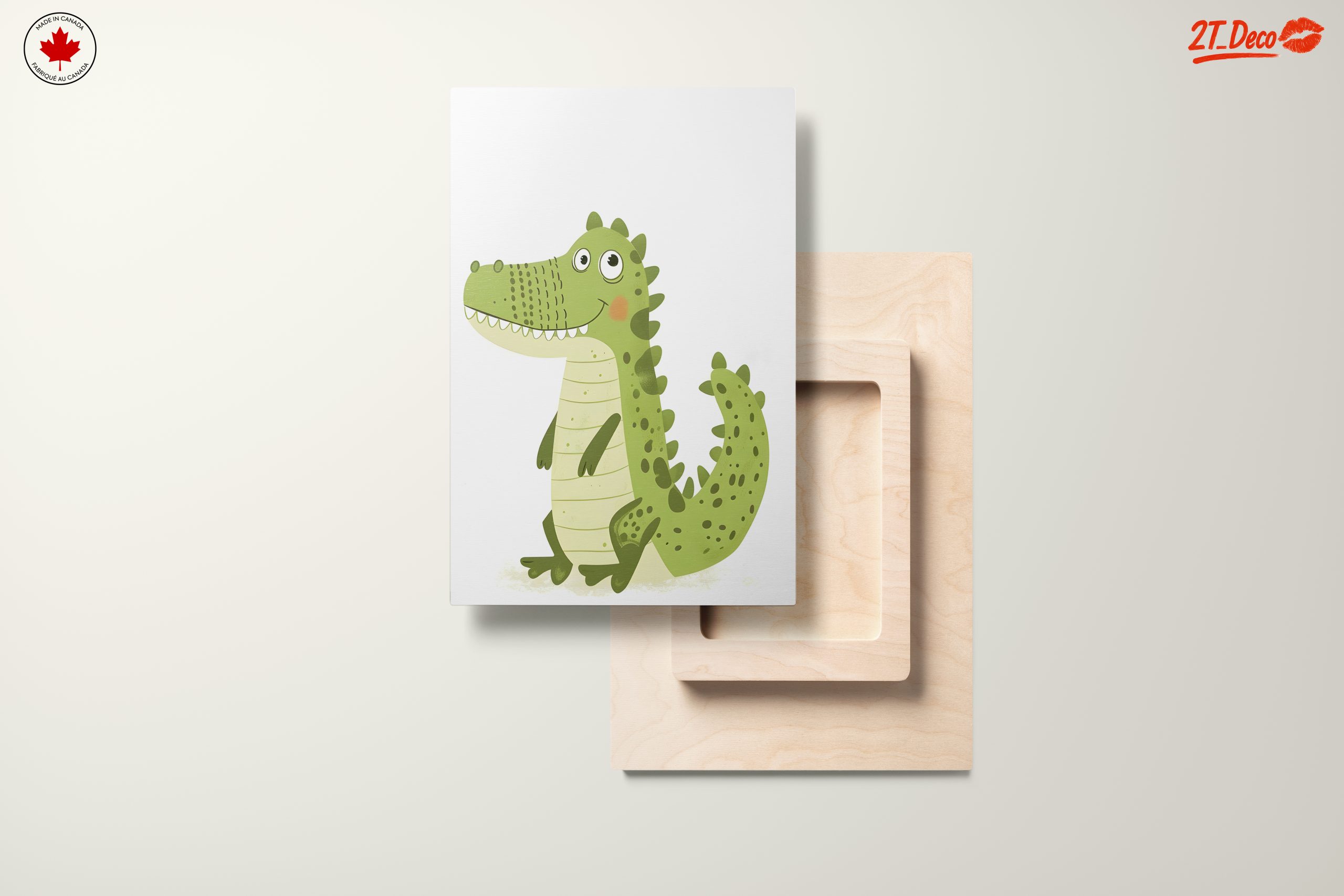 Playful Crocodile Character Art - Image 11