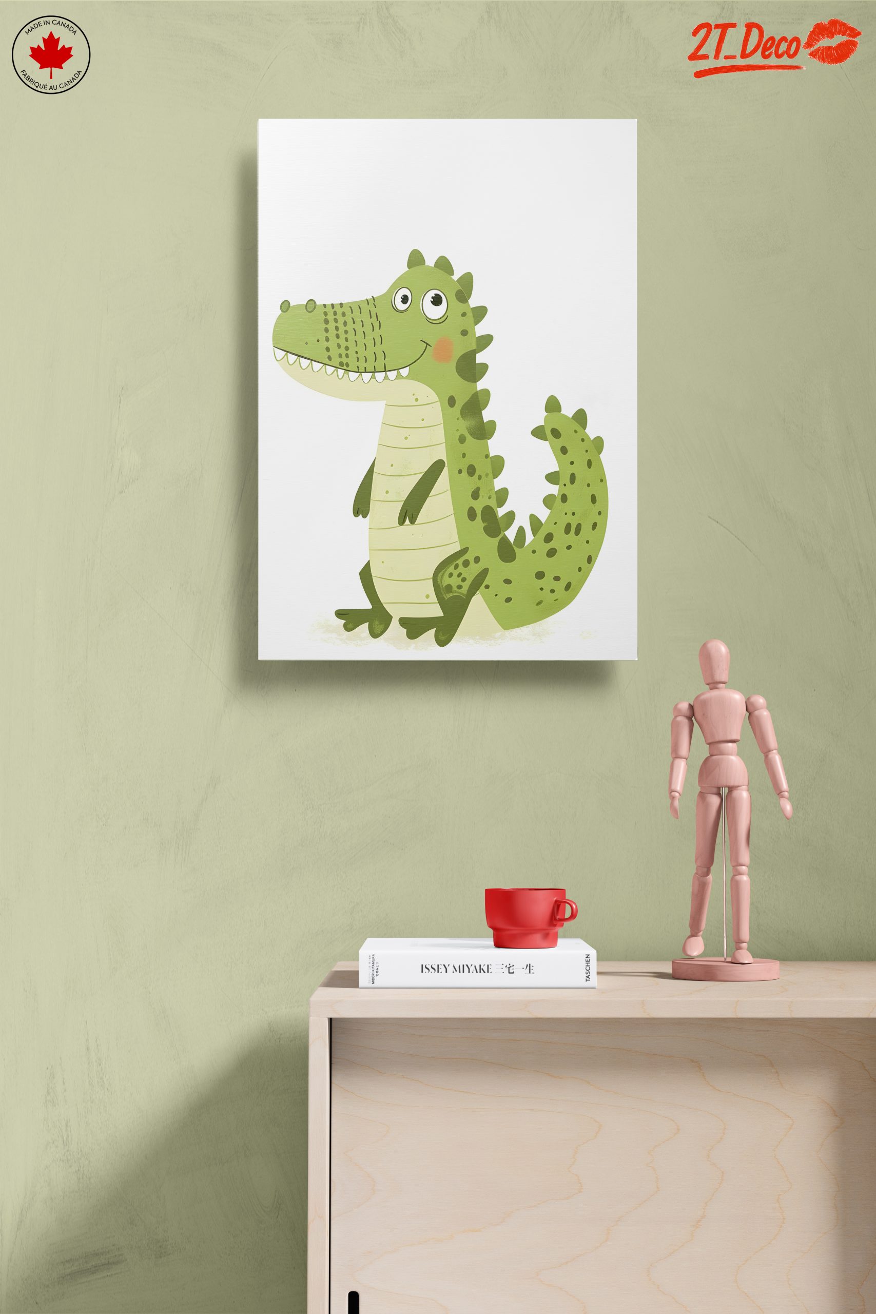 Playful Crocodile Character Art - Image 14
