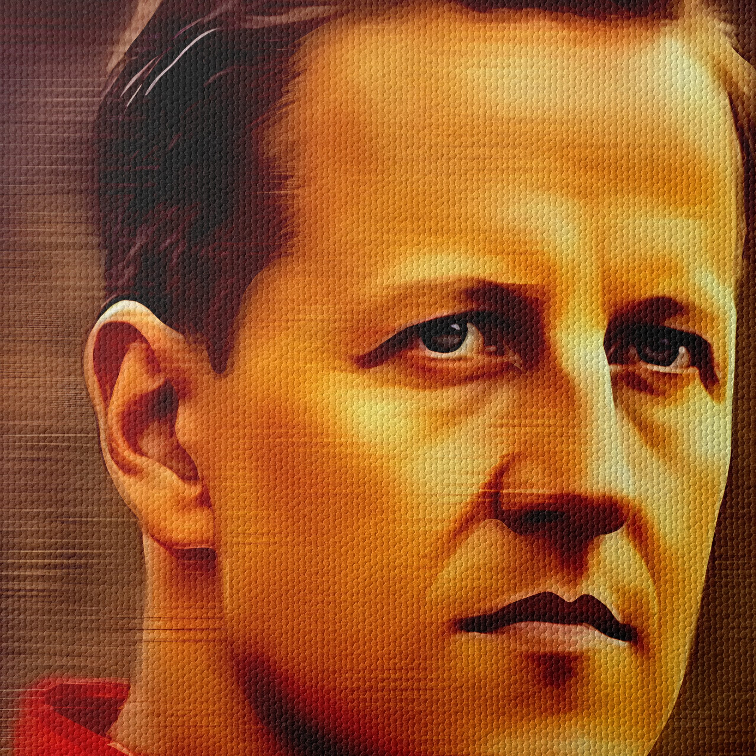 Iconic Motorsport Legend Portrait - Image 4