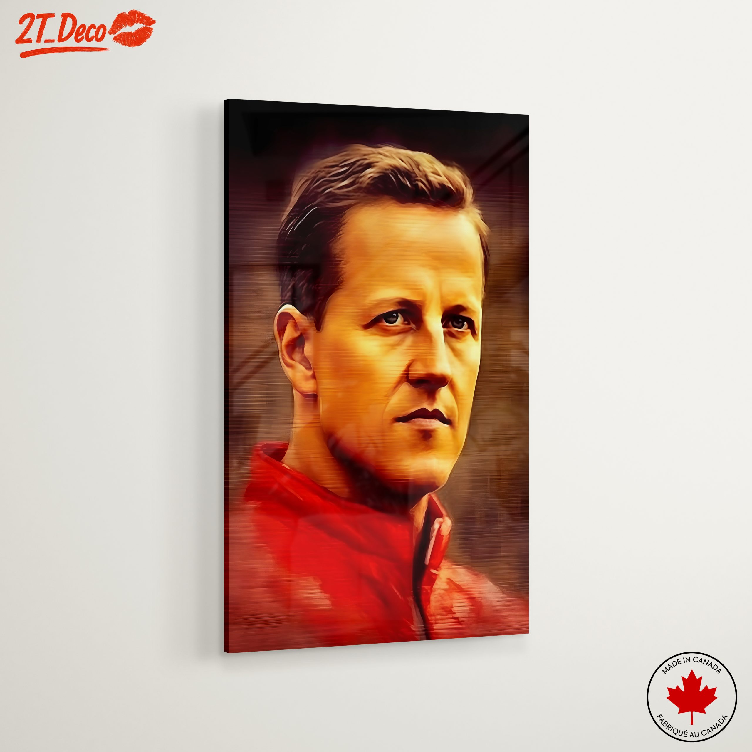 Iconic Motorsport Legend Portrait - Image 6