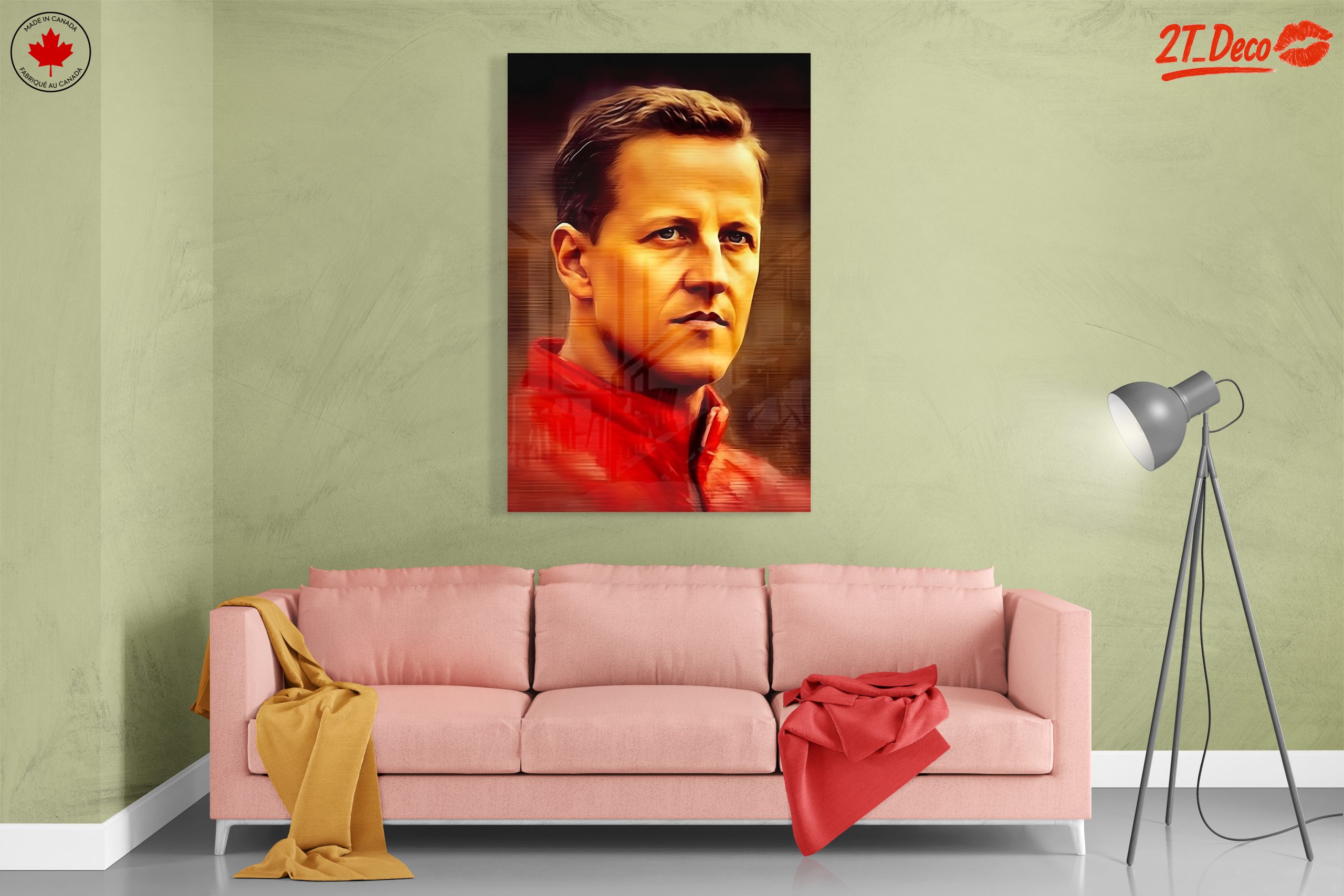 Iconic Motorsport Legend Portrait - Image 7