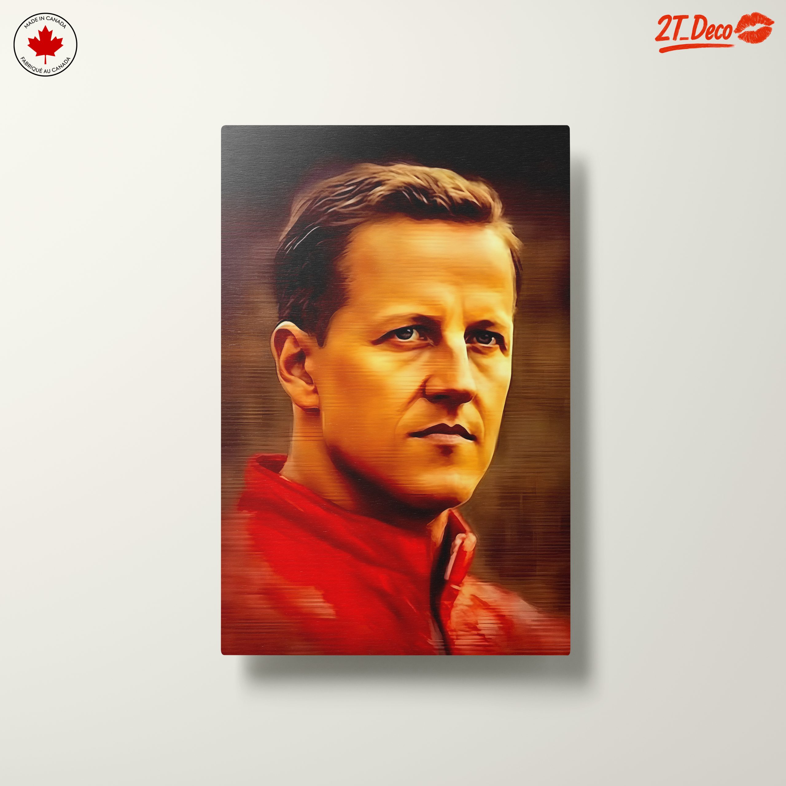 Iconic Motorsport Legend Portrait - Image 10