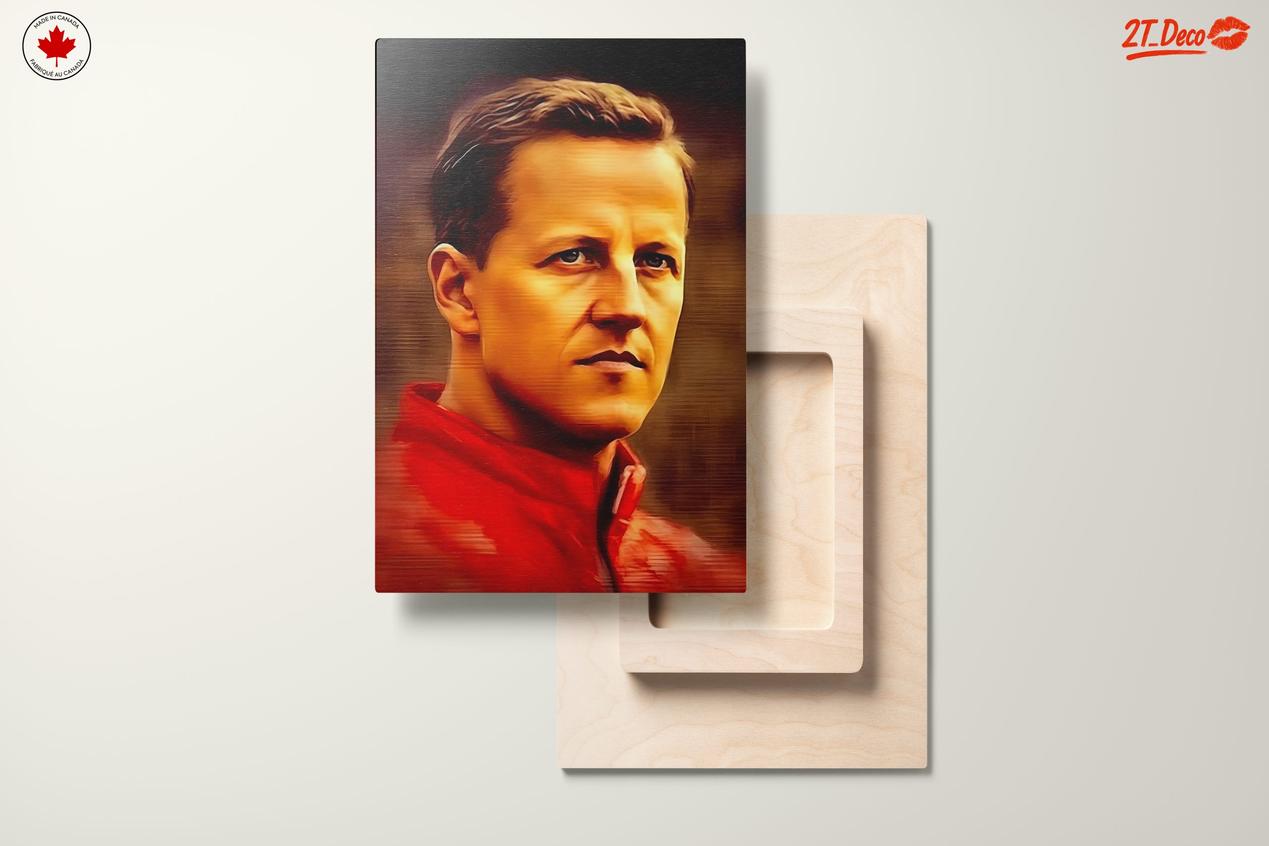 Iconic Motorsport Legend Portrait - Image 11