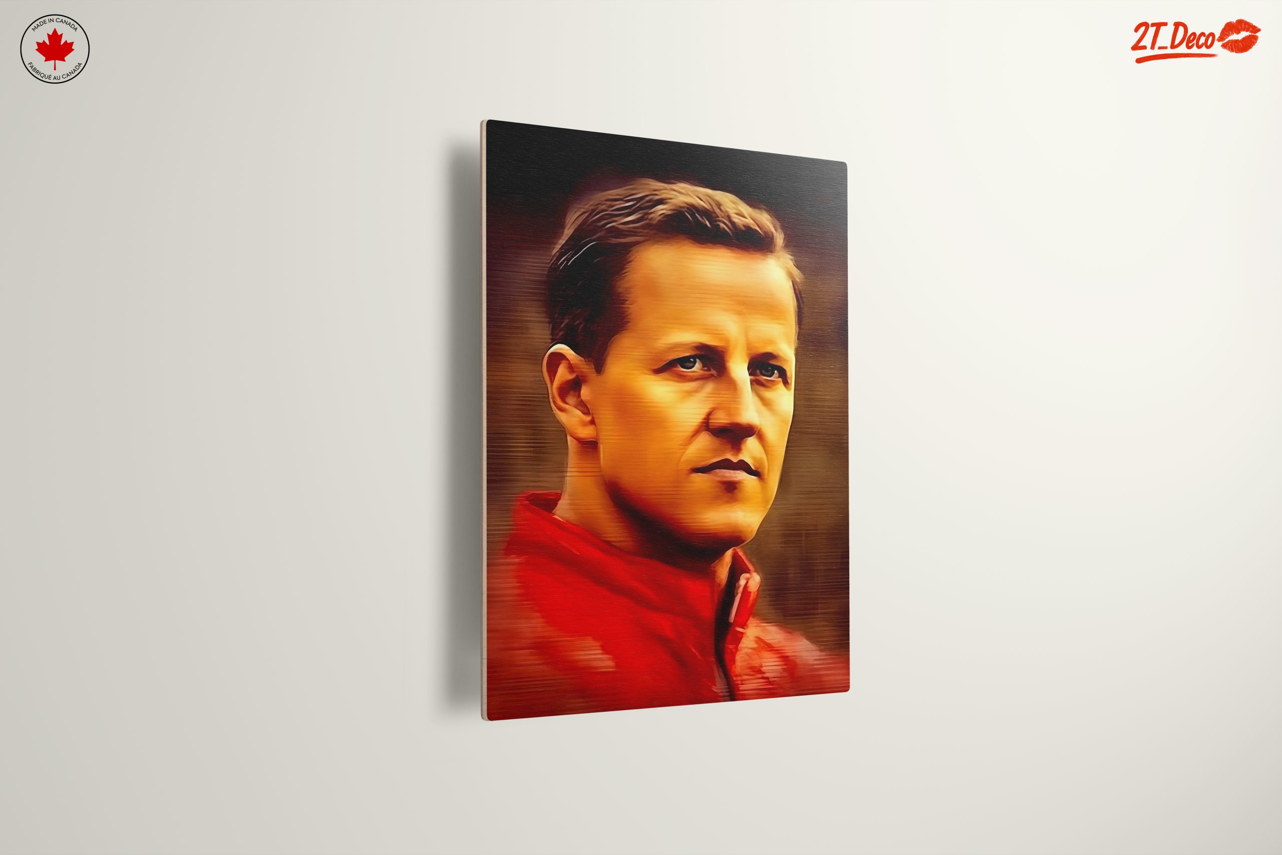 Iconic Motorsport Legend Portrait - Image 13