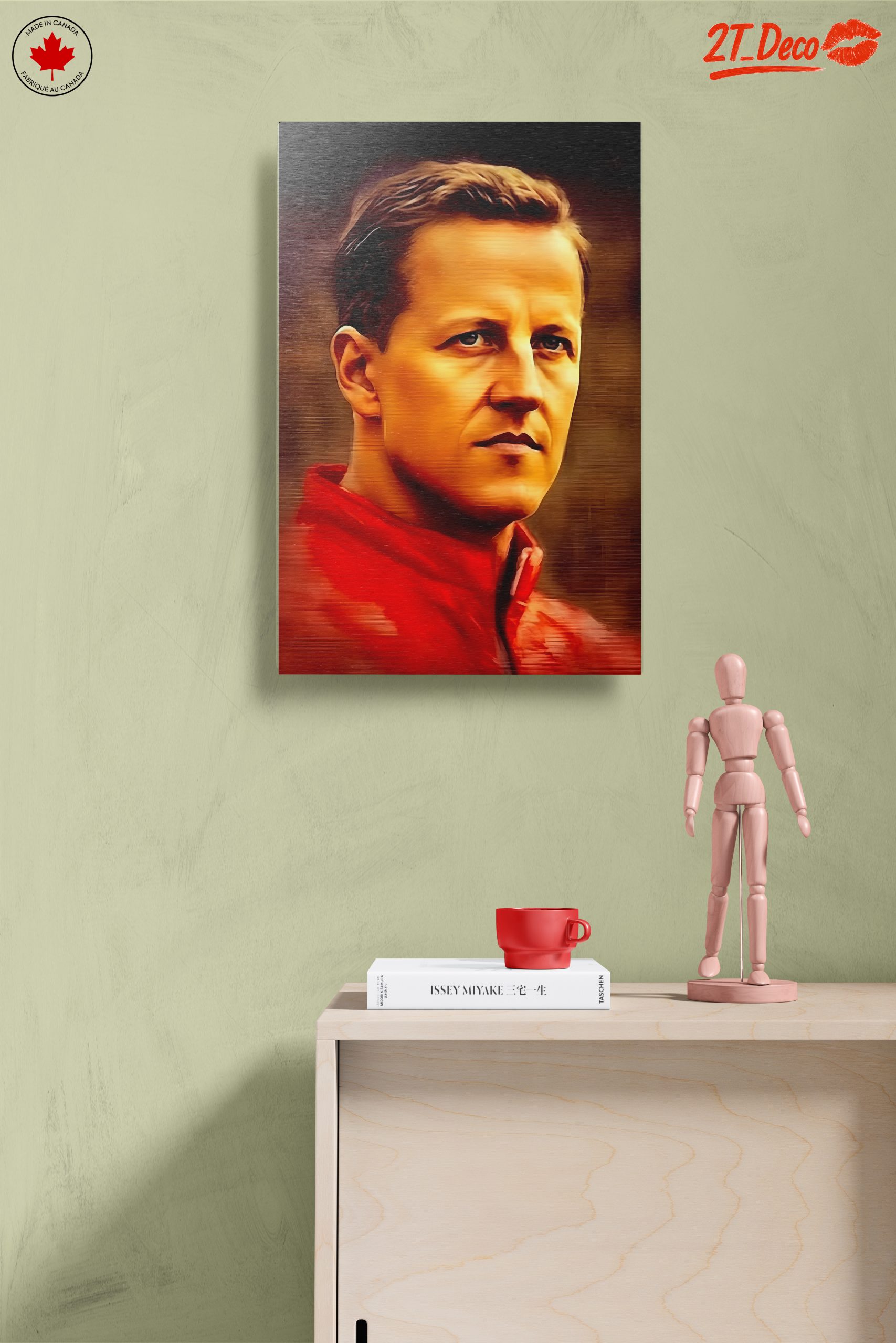 Iconic Motorsport Legend Portrait - Image 14