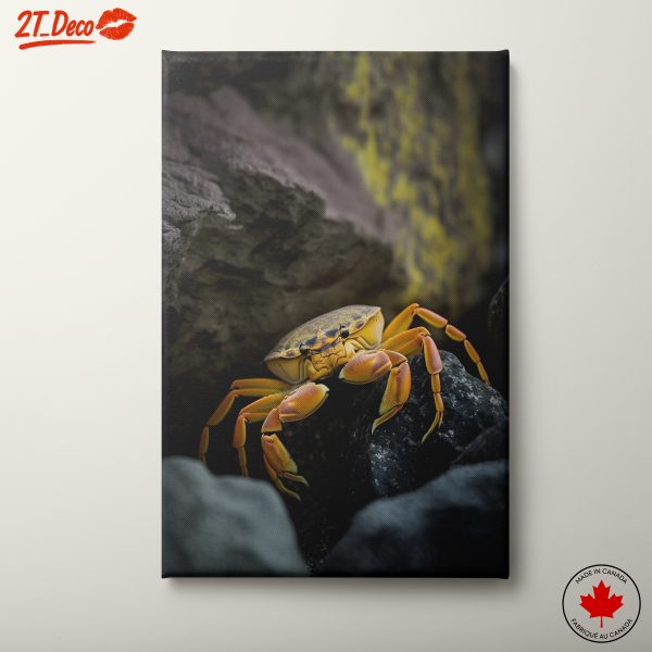 Detailed Crab Anatomy Artwork