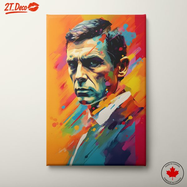 Vibrant Contemporary Pop Art Portrait 4