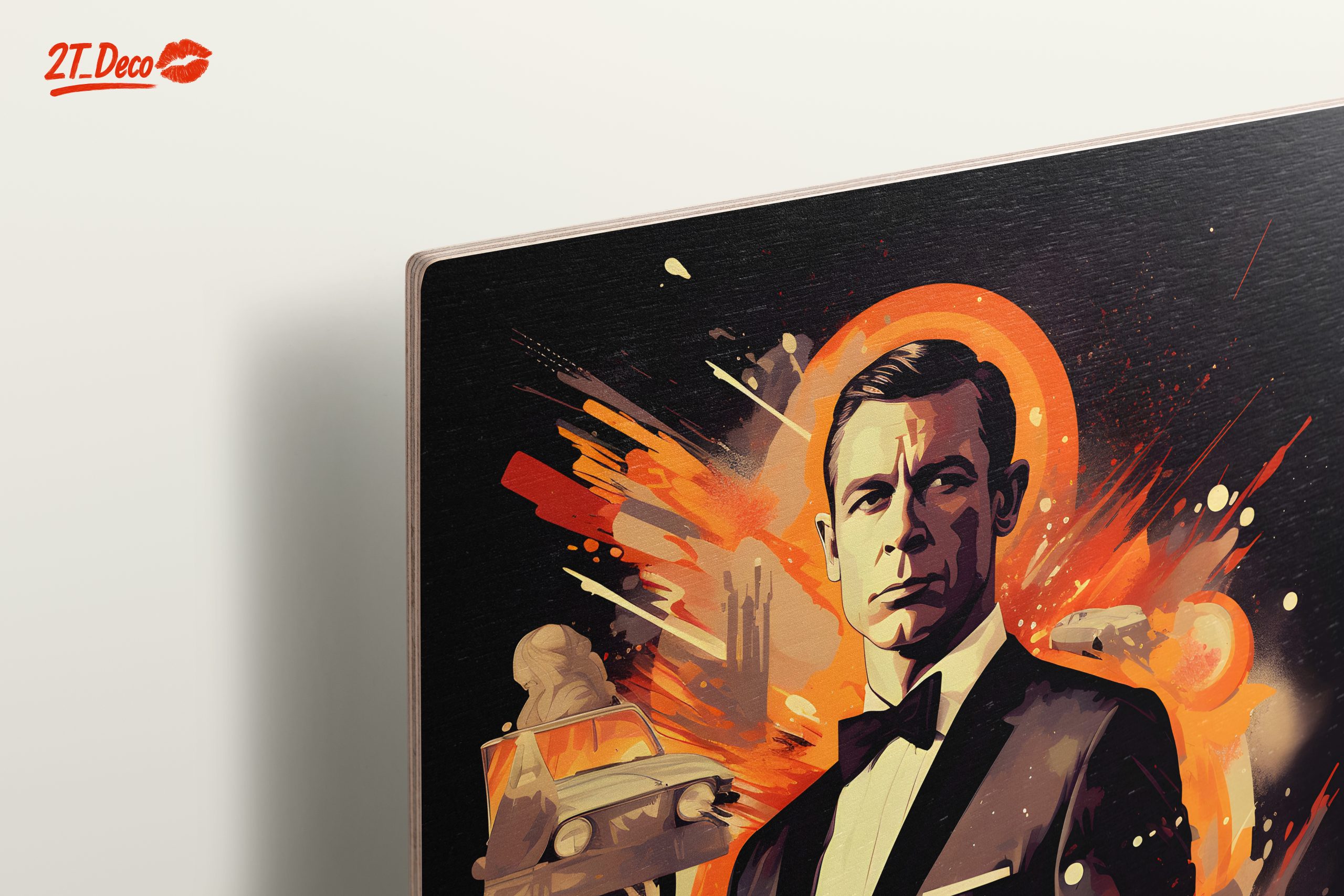 Classic Cinema Character Portrait with Action Elements - Image 15