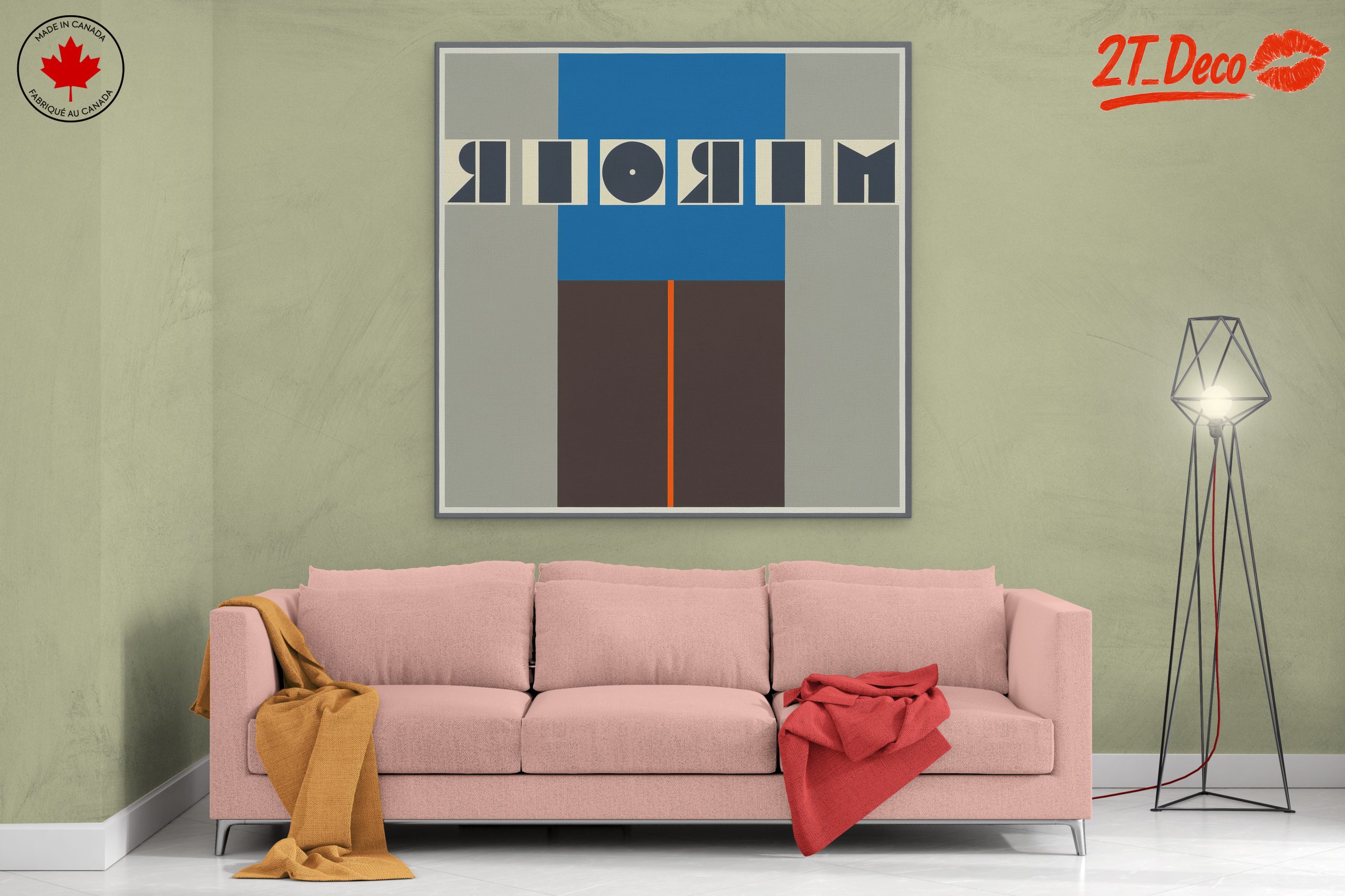 Bold Geometric Abstract Art Design 2 - Image 2