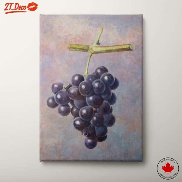 Stylized Abstract Grapes Artwork