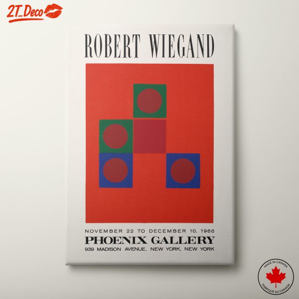 Colorful Abstract Composition by Robert Wiegand