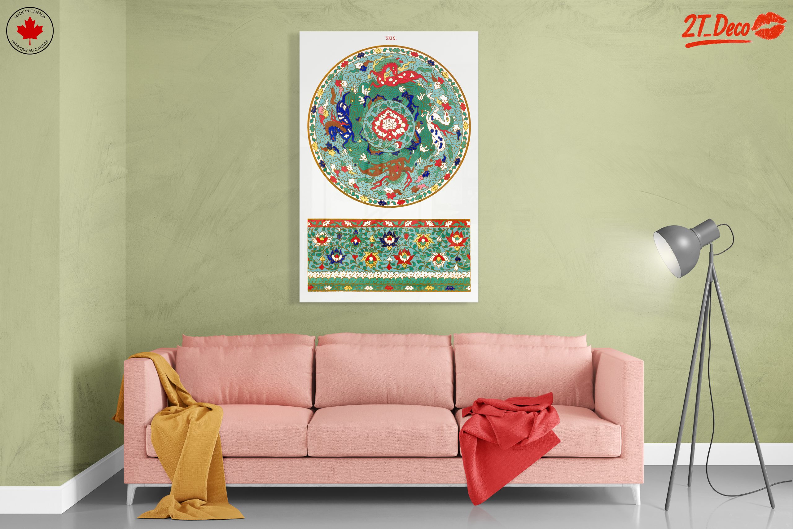 Intricate Ancient Egyptian Motif Art - Image 7