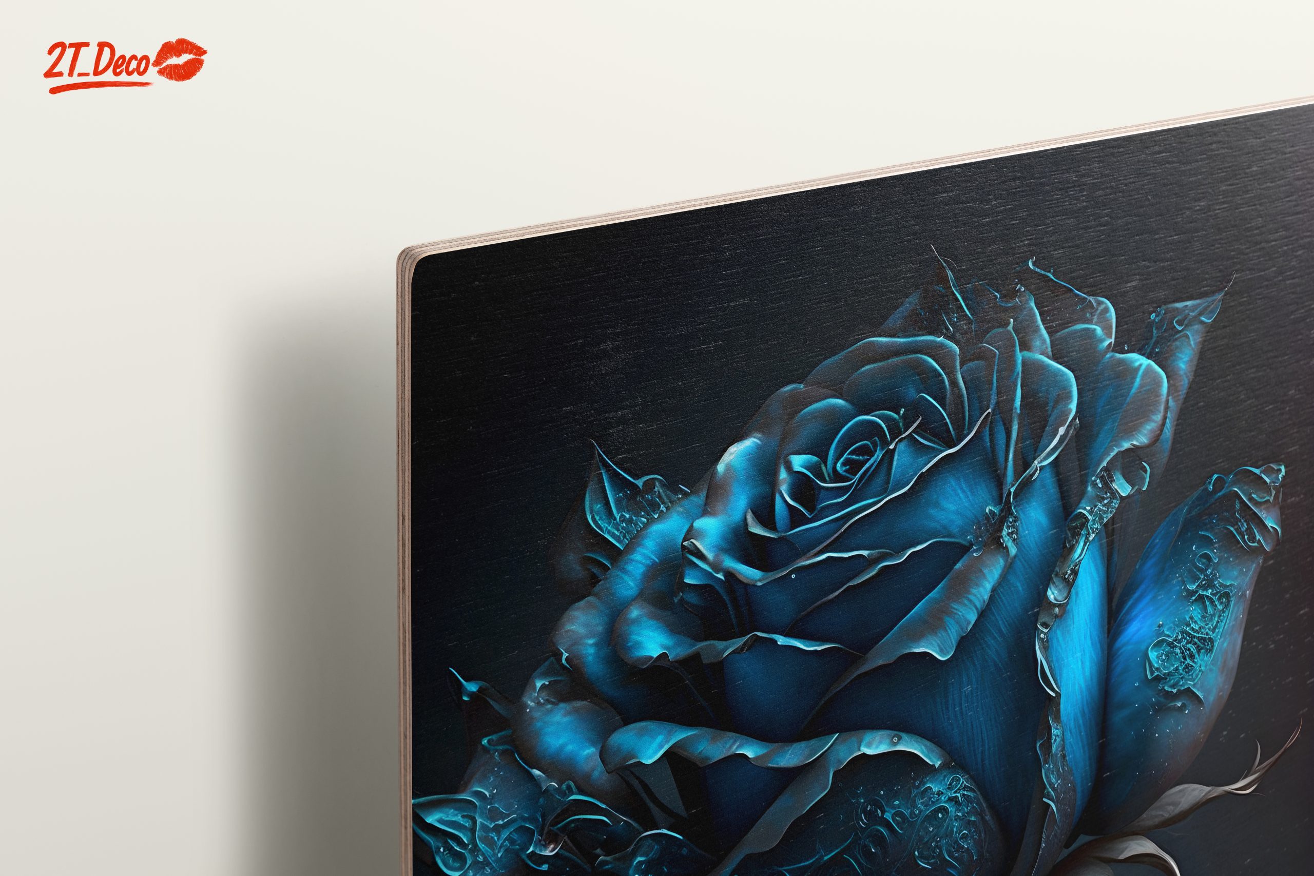 Stylish Blue Rose Botanical Art - Image 15