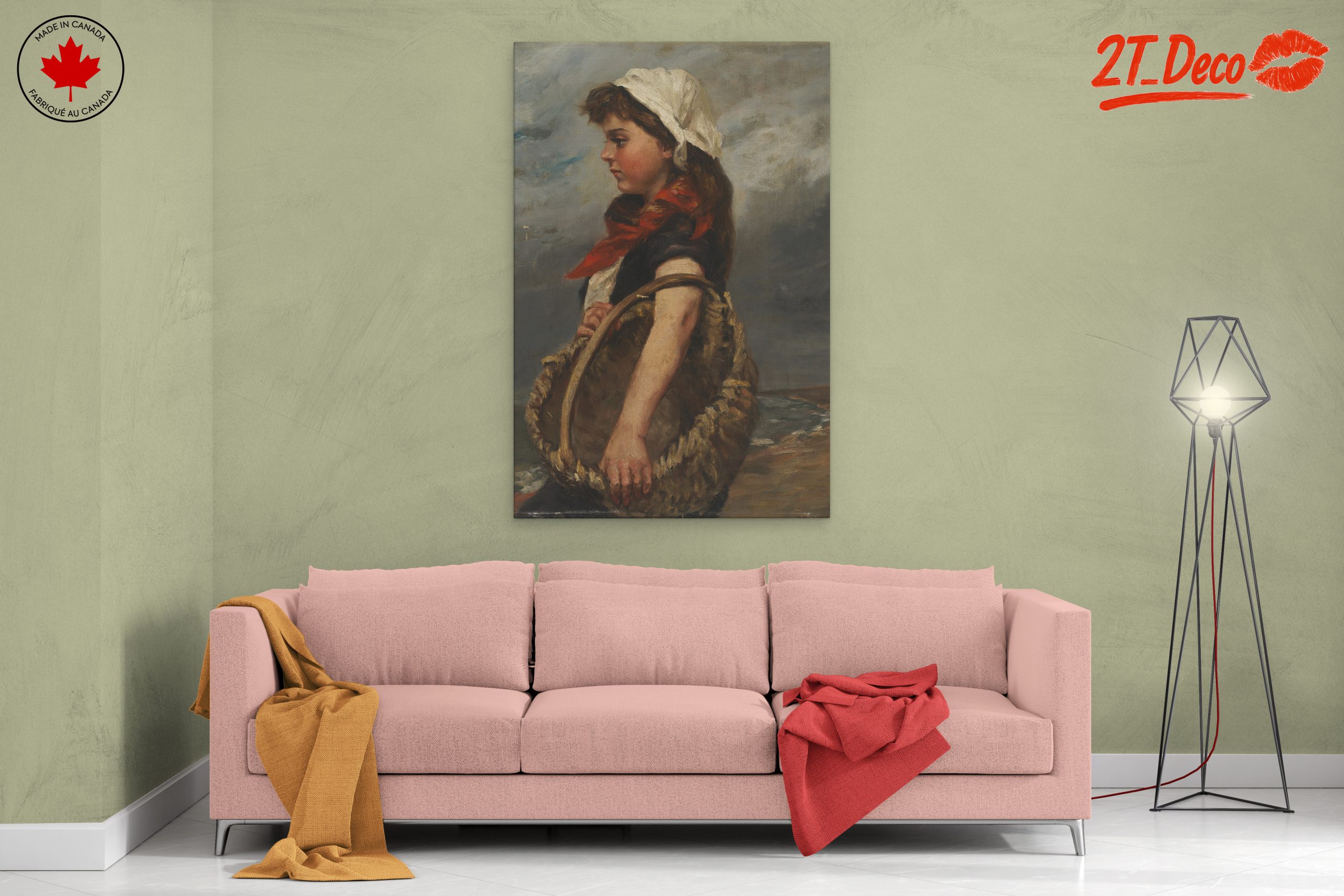 Thoughtful Young Girl Portrait - Image 2