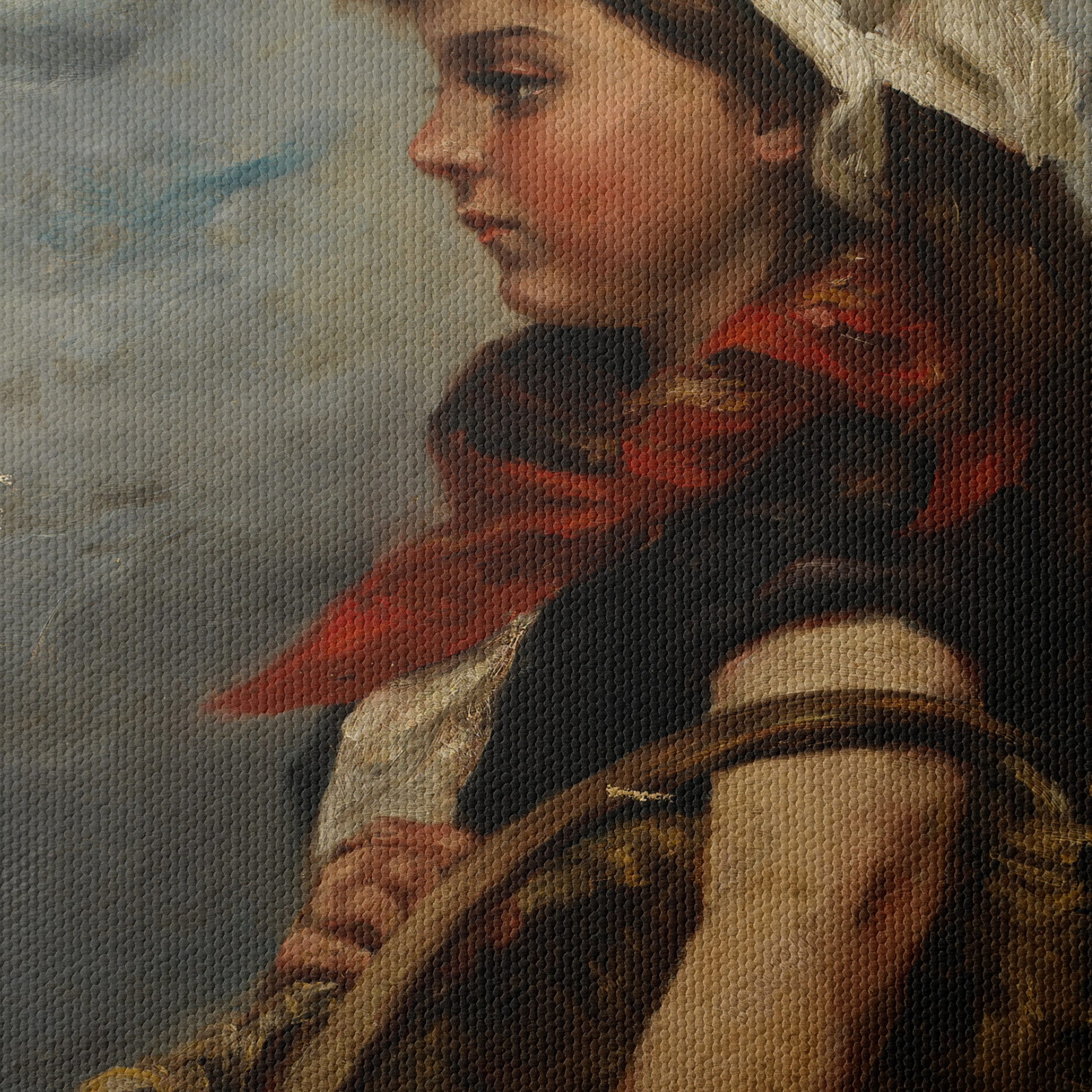 Thoughtful Young Girl Portrait - Image 4