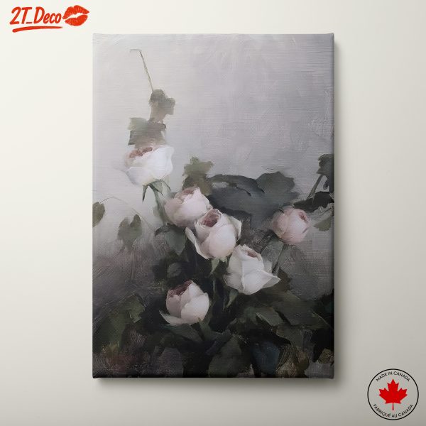 Beautiful Floral Arrangement of White Roses