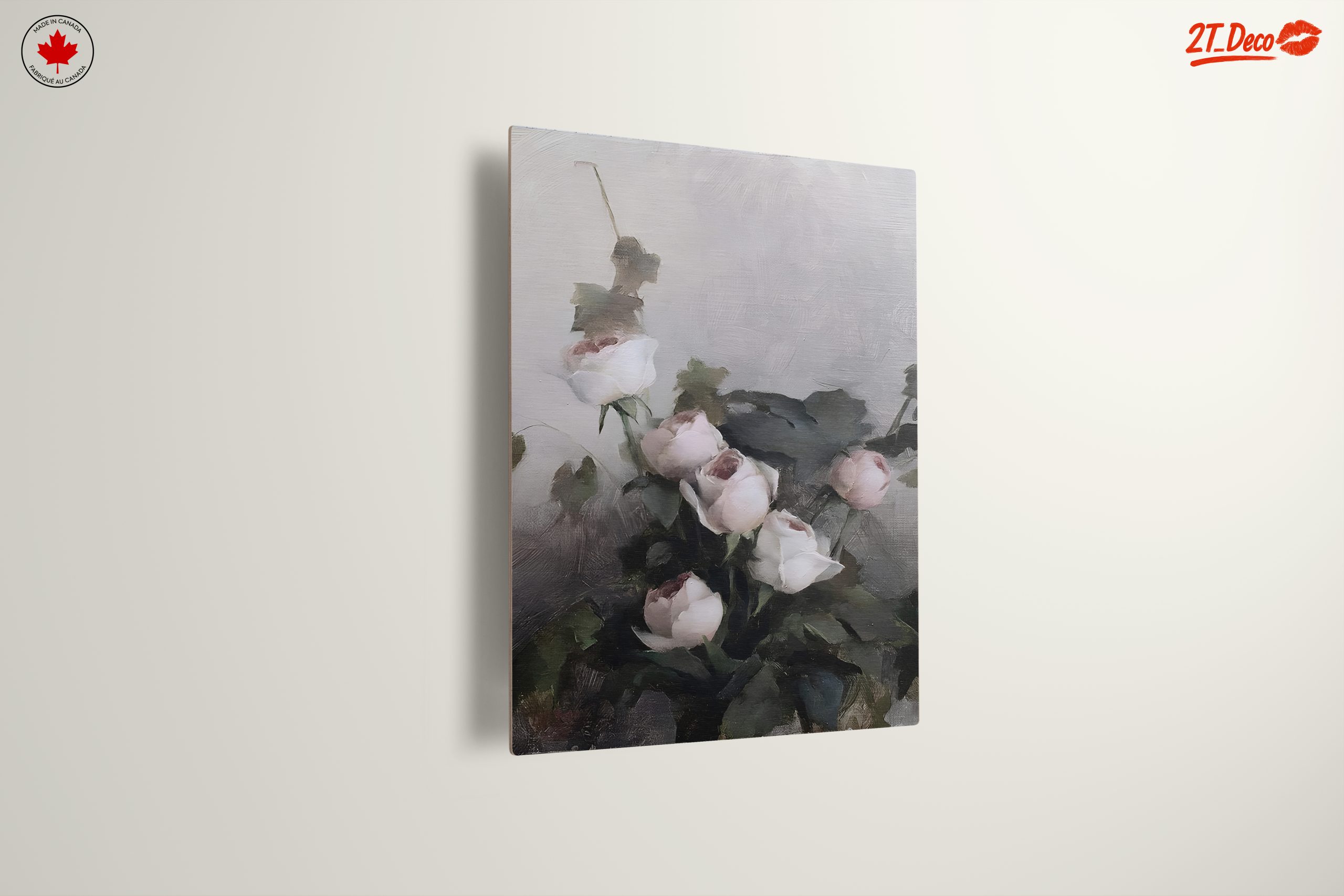 Beautiful Floral Arrangement of White Roses - Image 13