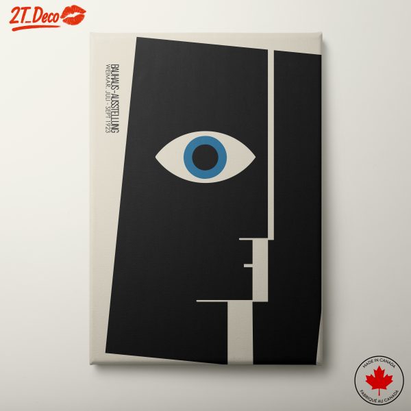 Bauhaus Artwork Featuring Eye Design