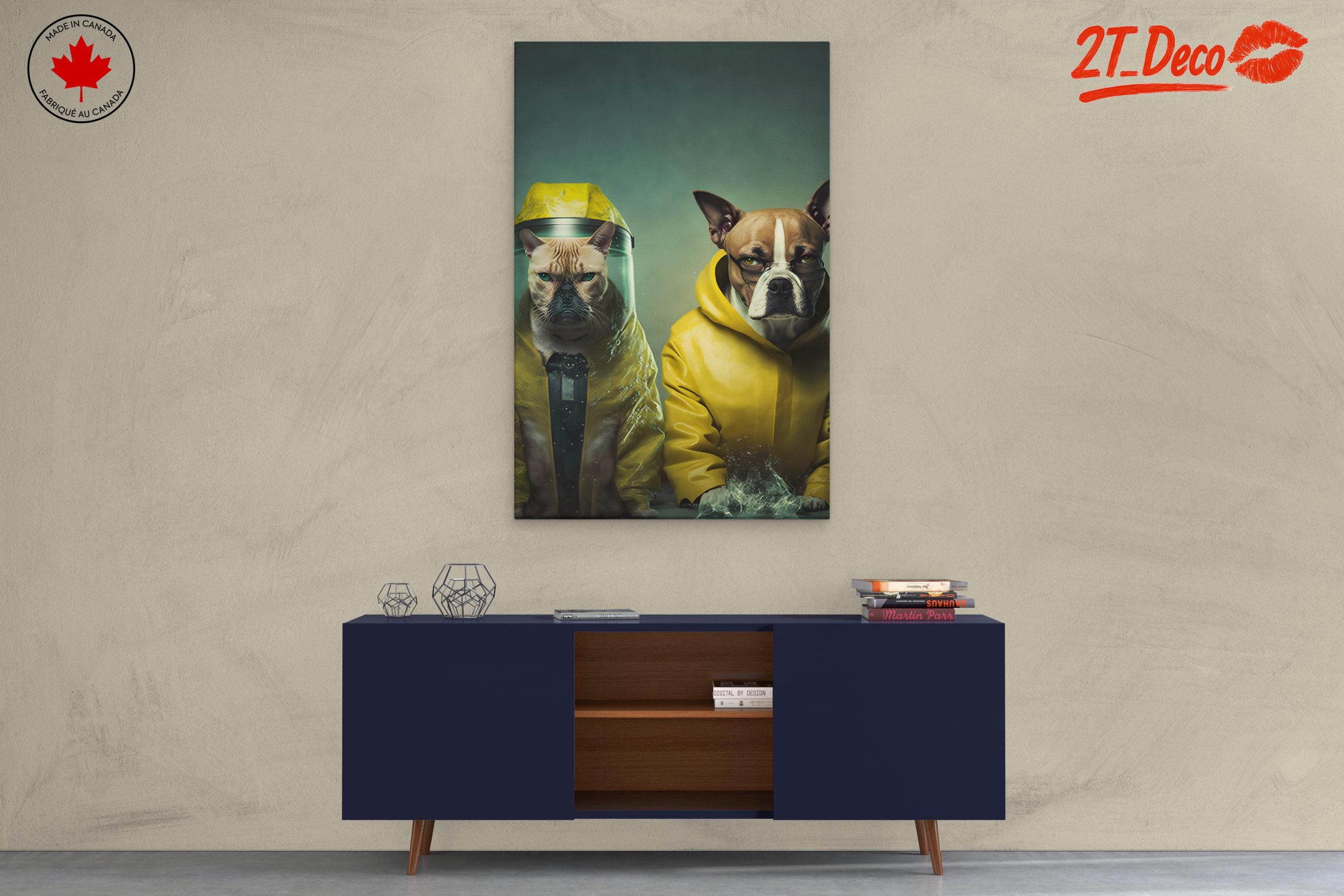 Whimsical Animals in Rain Gear - Image 3