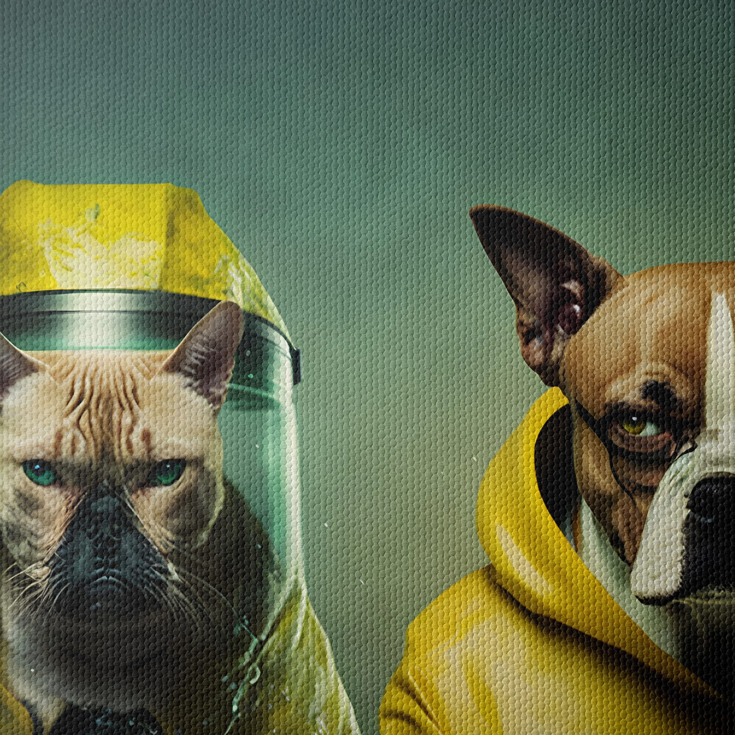Whimsical Animals in Rain Gear - Image 4