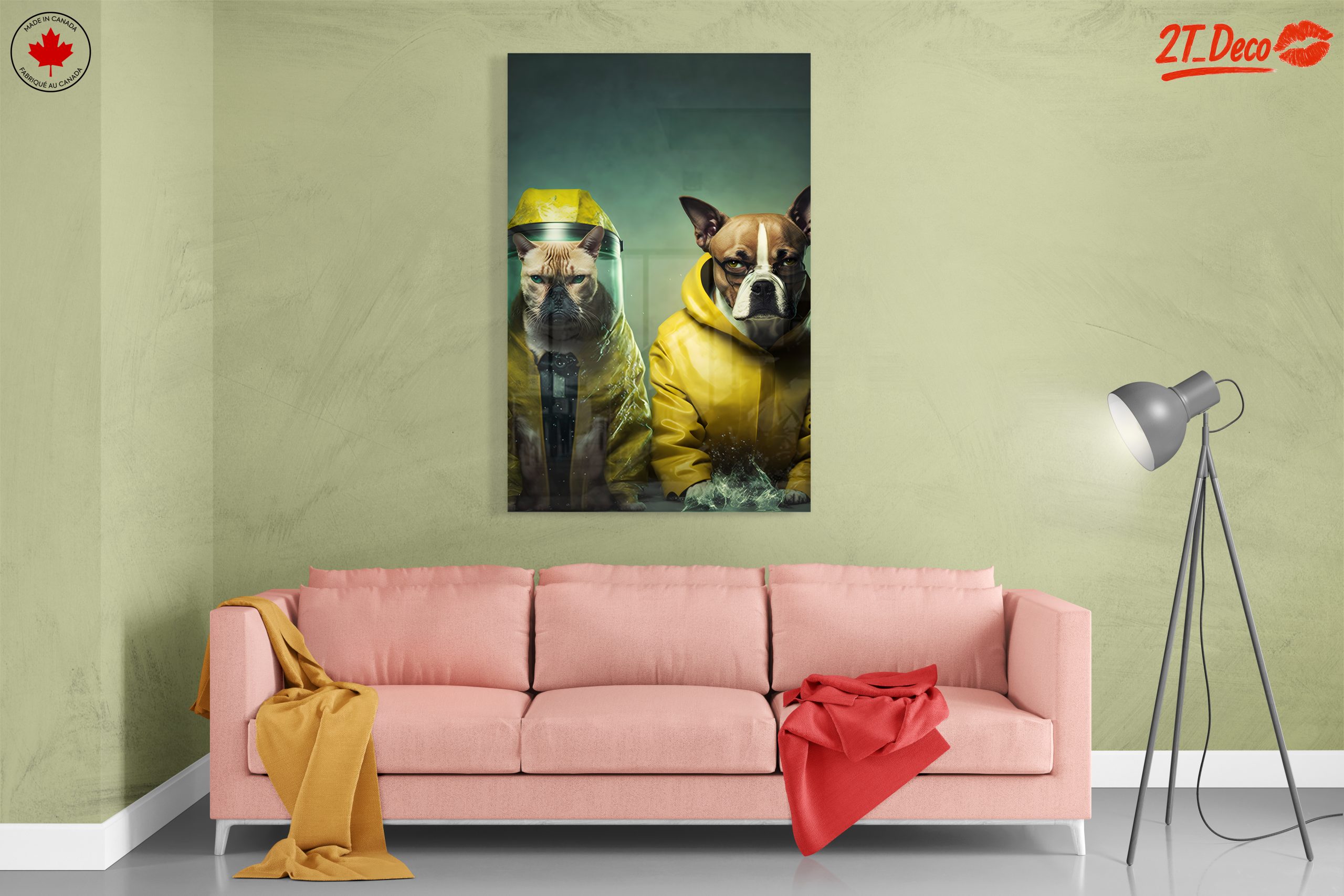 Whimsical Animals in Rain Gear - Image 7