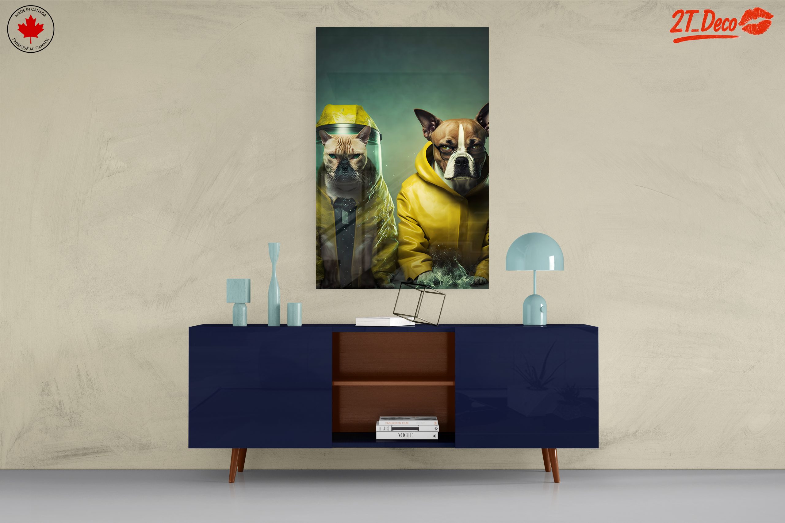 Whimsical Animals in Rain Gear - Image 8