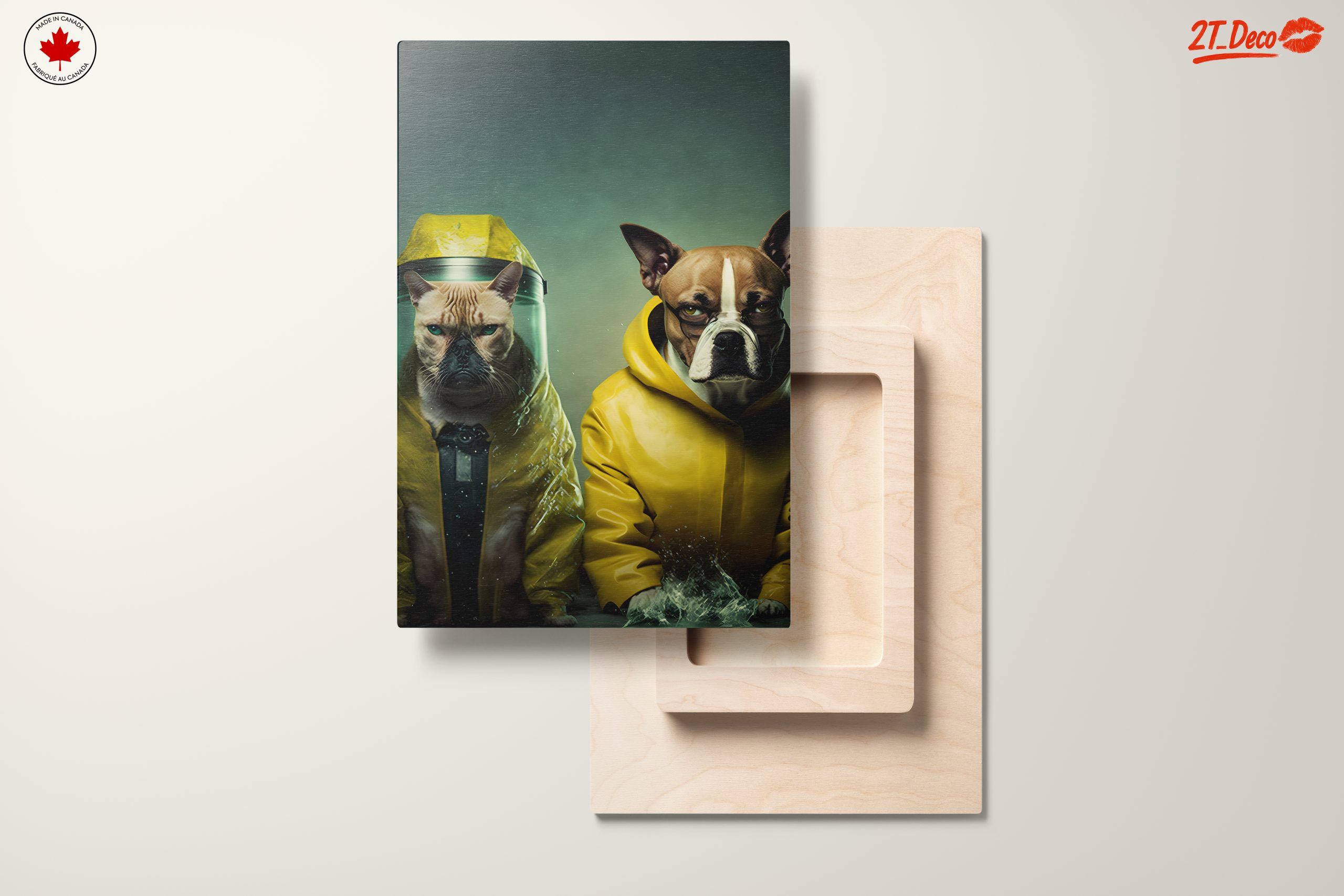 Whimsical Animals in Rain Gear - Image 11