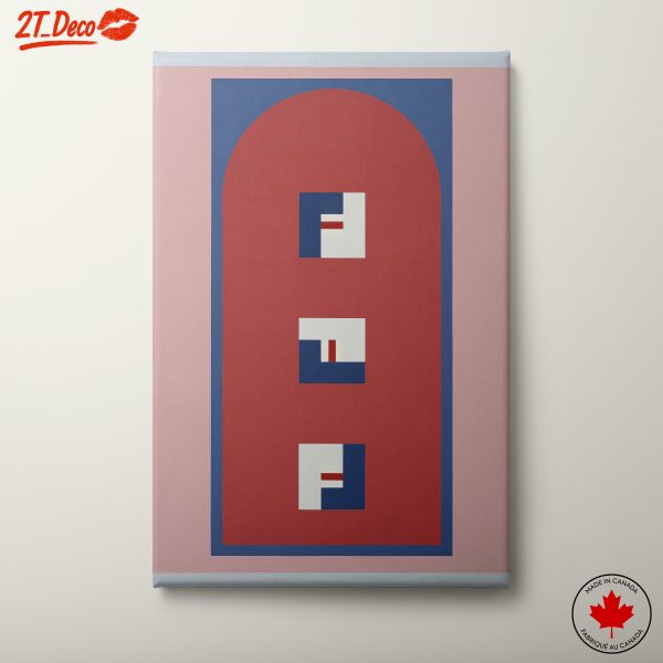 Colorful Geometric Contemporary Pop Art
