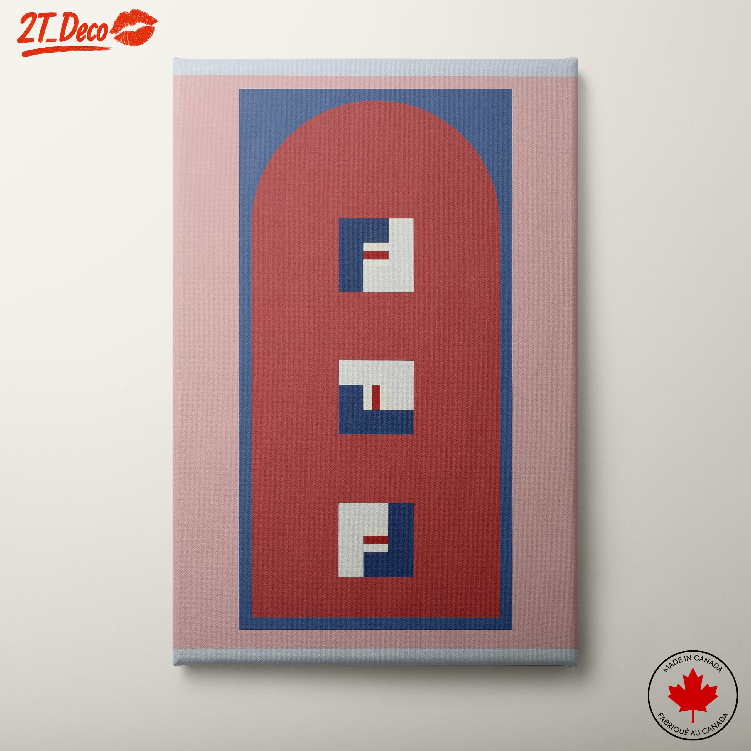 Colorful Geometric Contemporary Pop Art