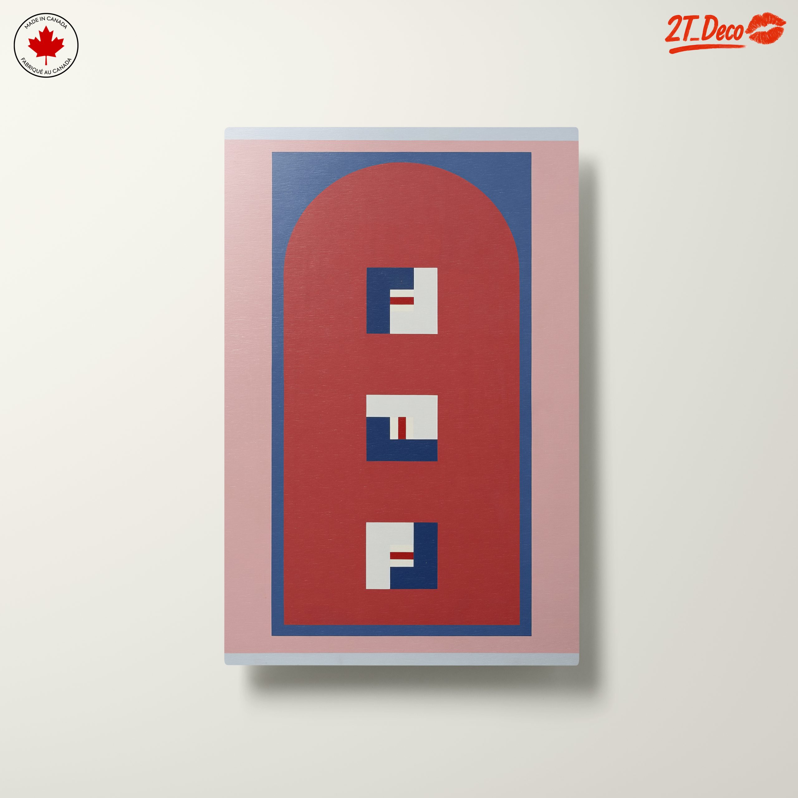 Colorful Geometric Contemporary Pop Art - Image 10