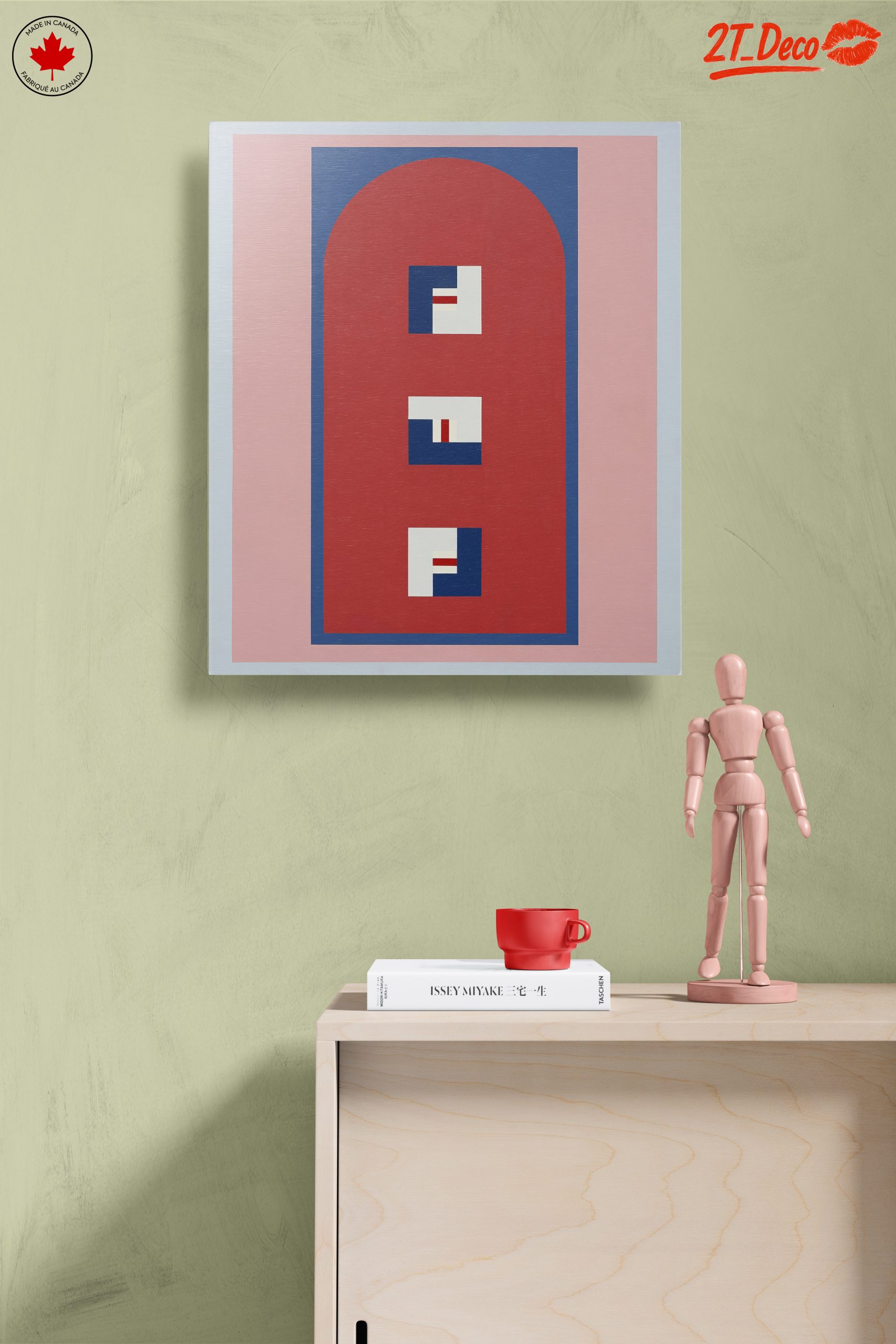 Colorful Geometric Contemporary Pop Art - Image 14