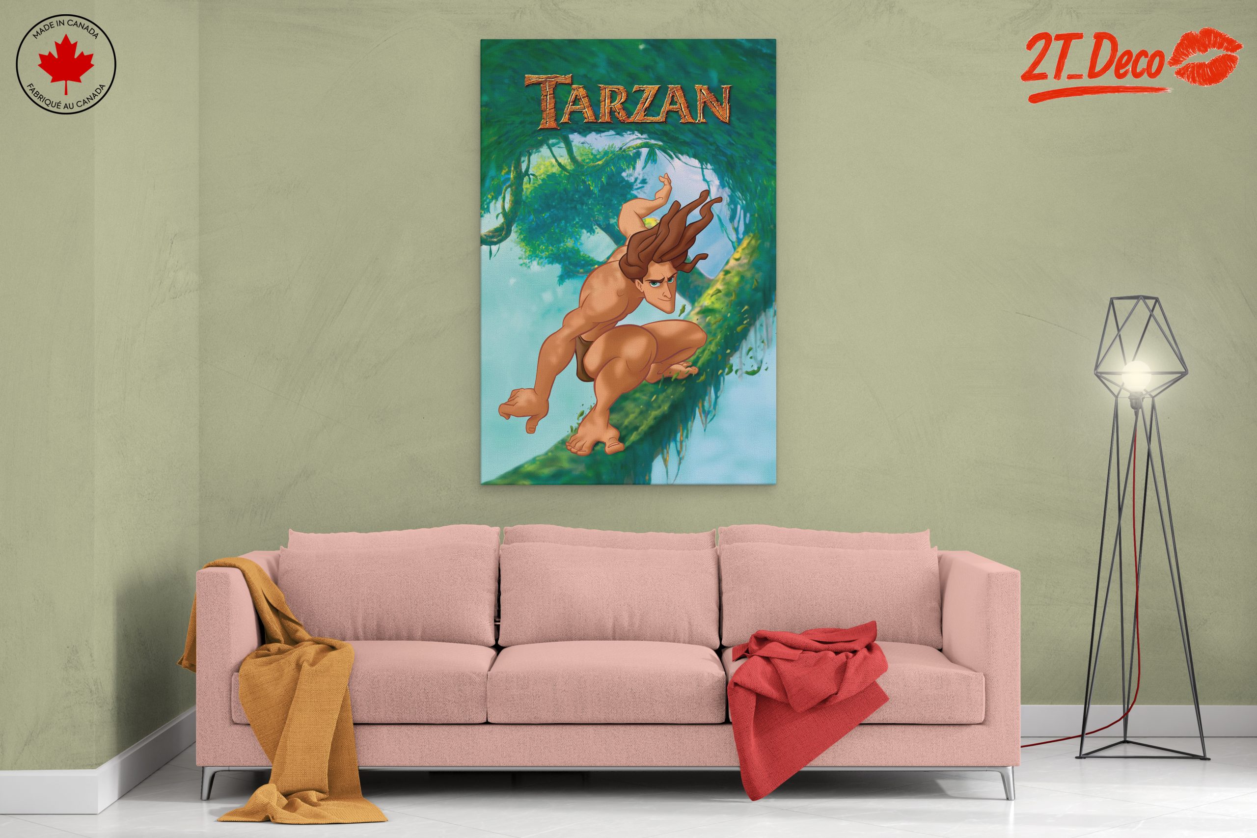 Tarzan Jungle Adventure Character Art - Image 2