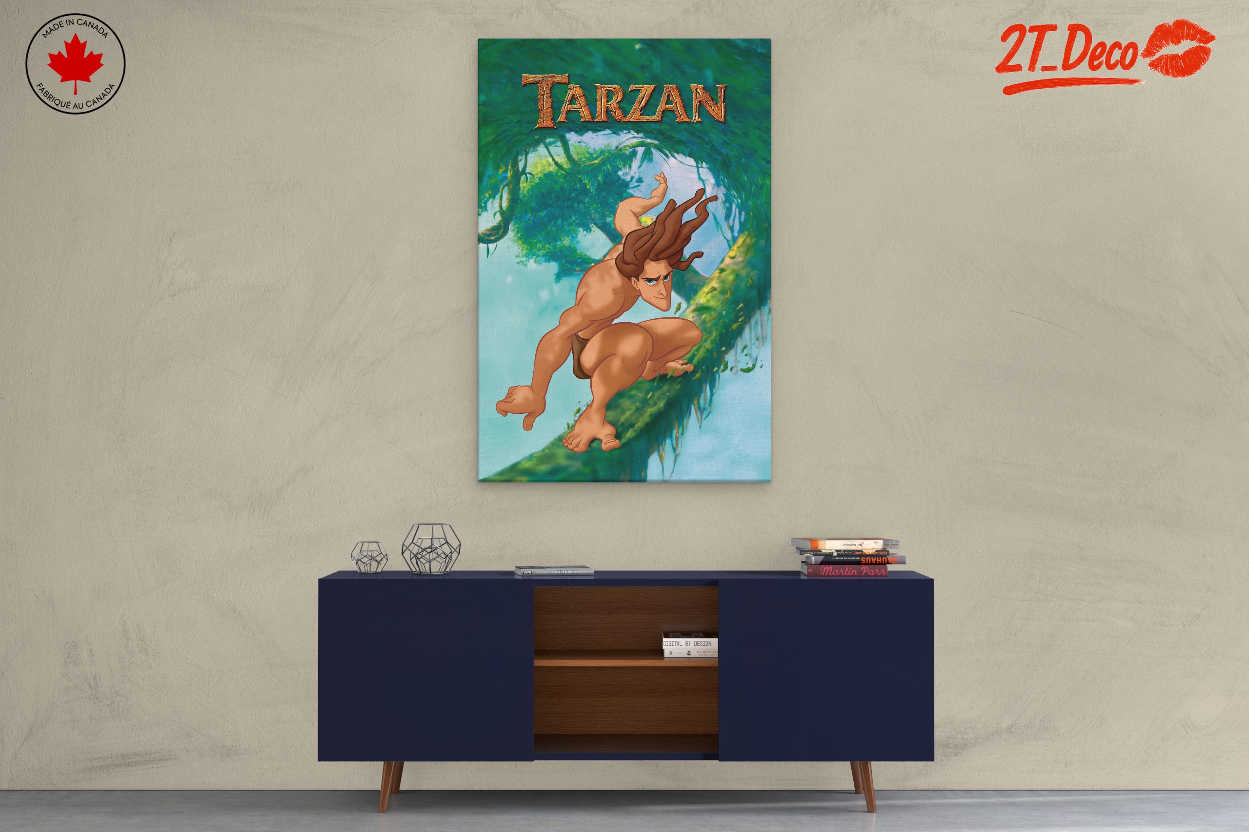 Tarzan Jungle Adventure Character Art - Image 3