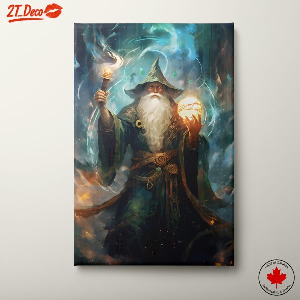 Mystical Wizard Character Art